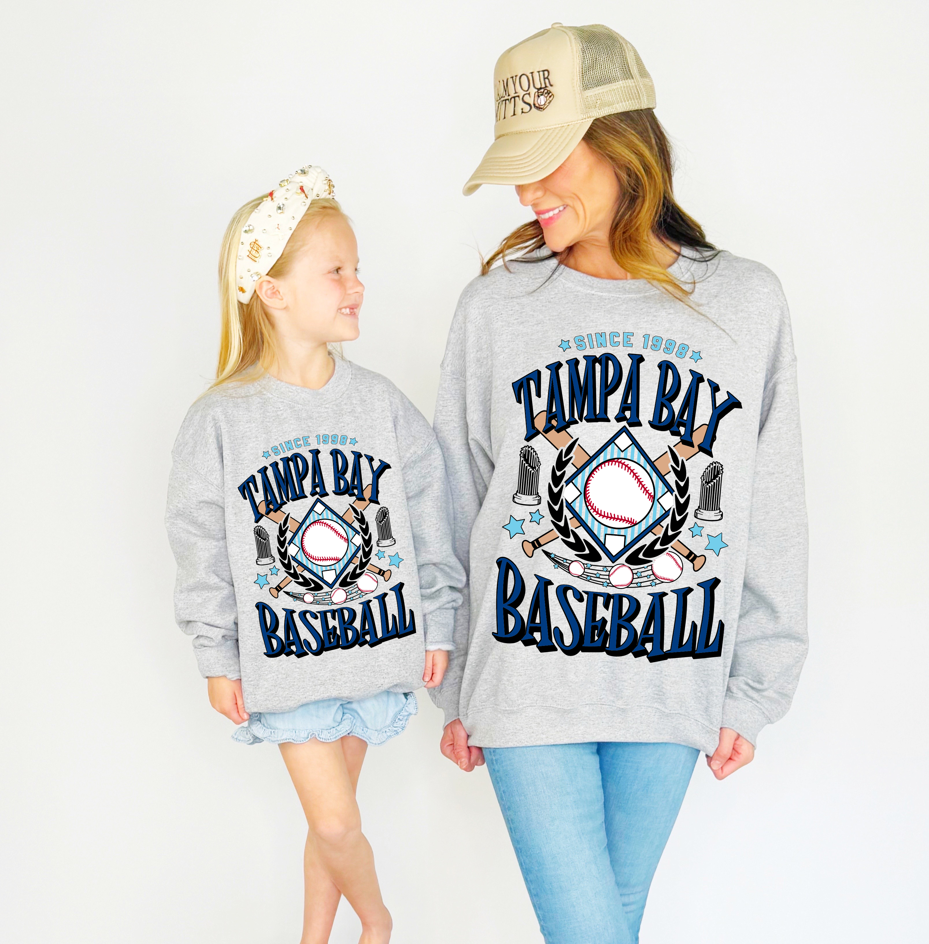 Tampa Bay Baseball Team Youth & Adult Sweatshirt