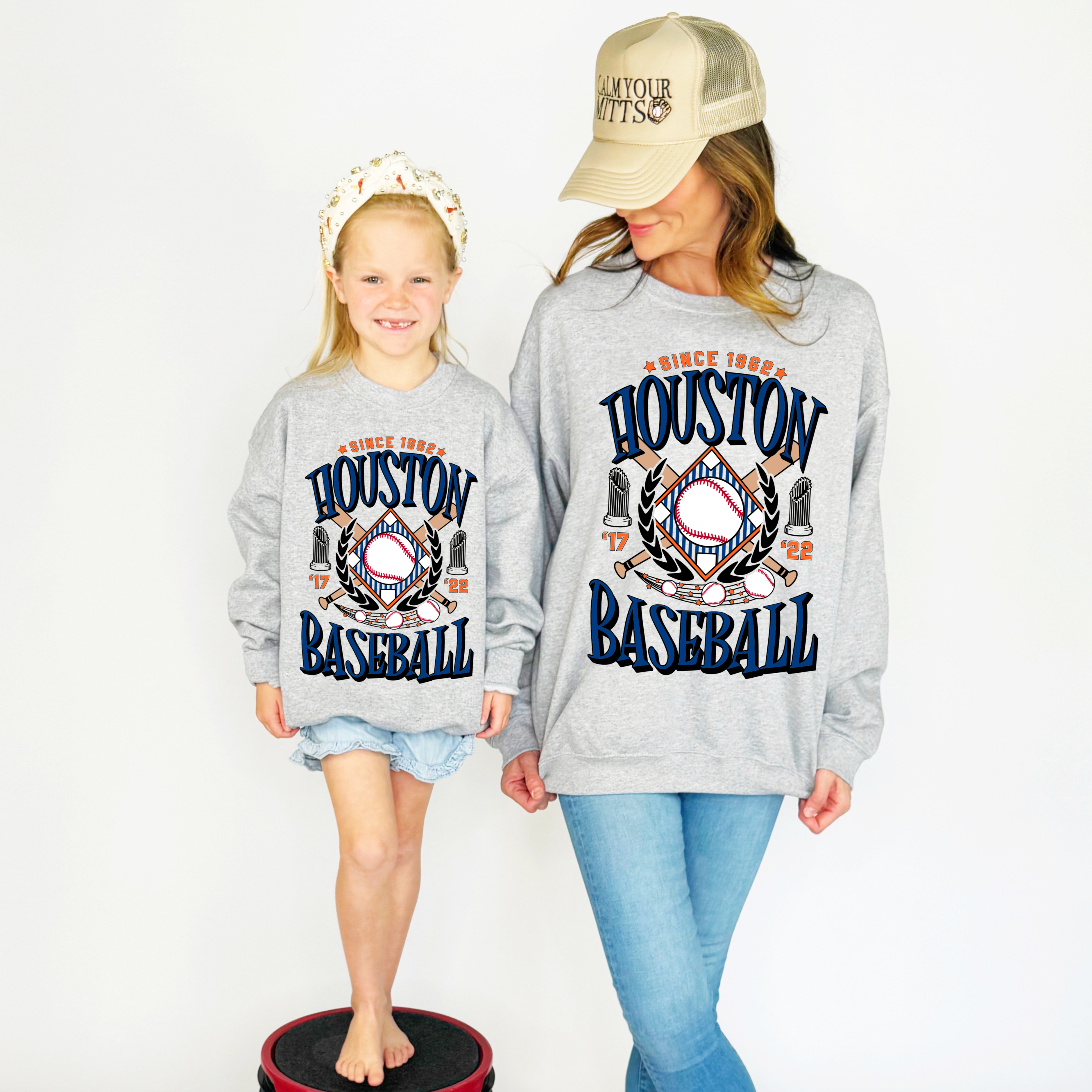 Houston Baseball Team Youth & Adult Sweatshirt