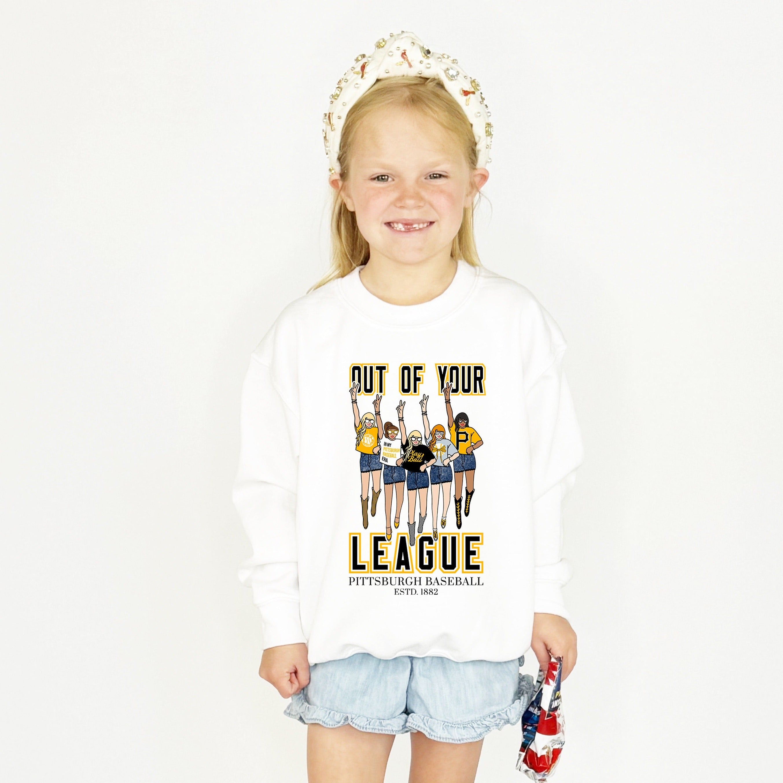 Pittsburgh Out of Your League Youth & Adult Sweatshirt