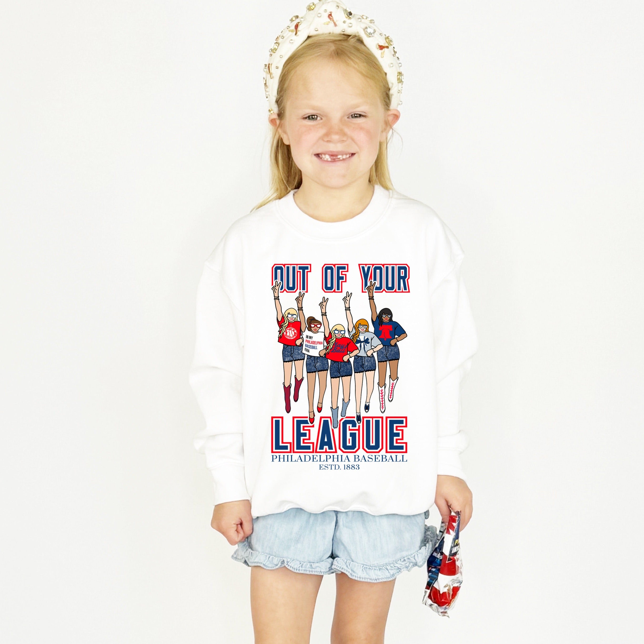 Philadelphia Out of Your League Youth & Adult Sweatshirt