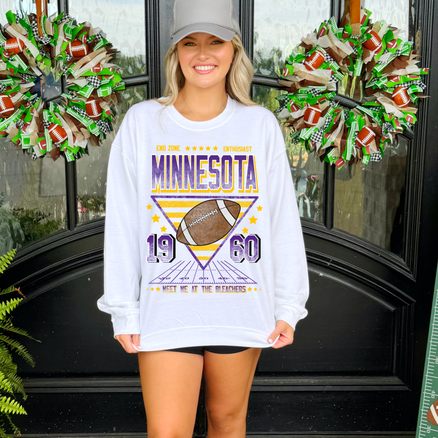 Minnesota Endzone Enthusiast Youth & Adult Sweatshirt