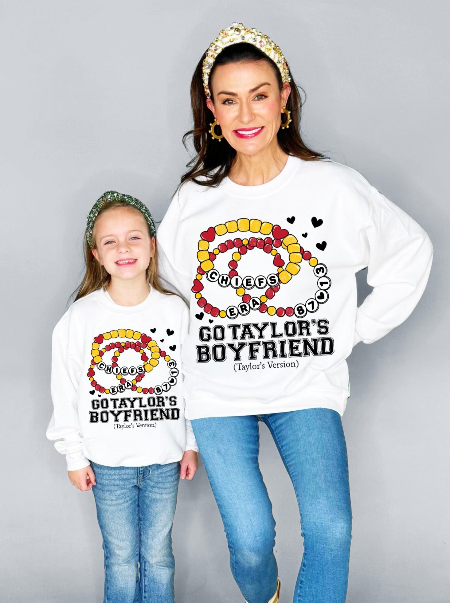 Go Taylor's Boyfriend Bracelet Youth and Adult Sweatshirt