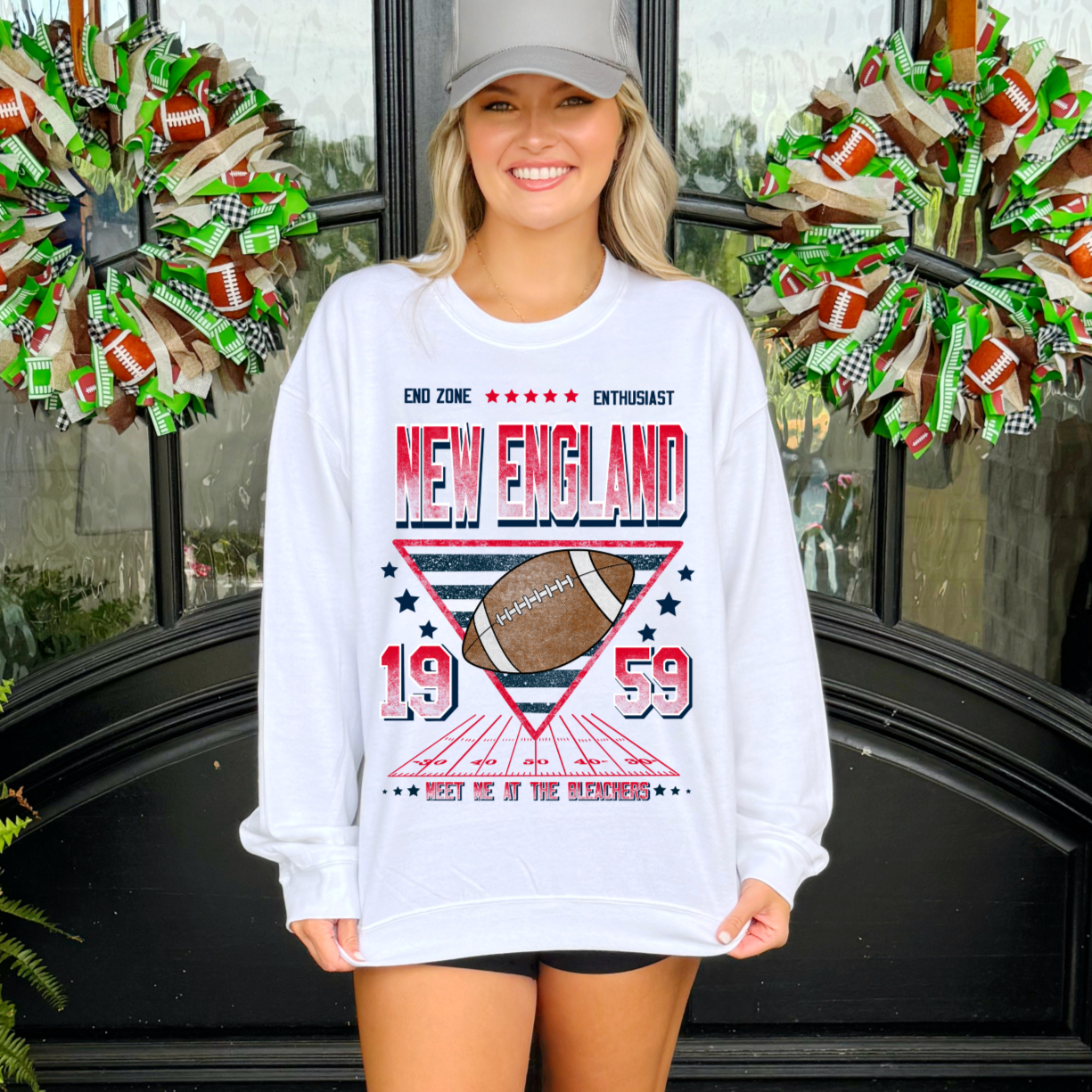 New England Endzone Enthusiast Youth & Adult Sweatshirt