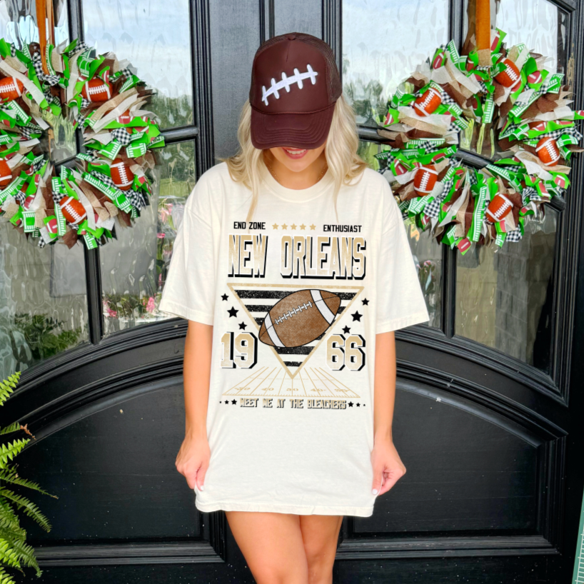 New Orleans Endzone Enthusiast Youth & Adult Tee