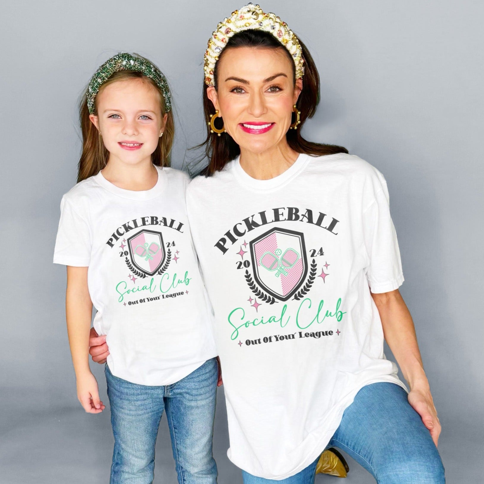 Pickleball Social Club Youth and Adult Tee