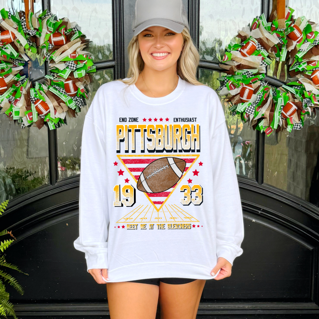 Pittsburg Endzone Enthusiast Youth & Adult Sweatshirt