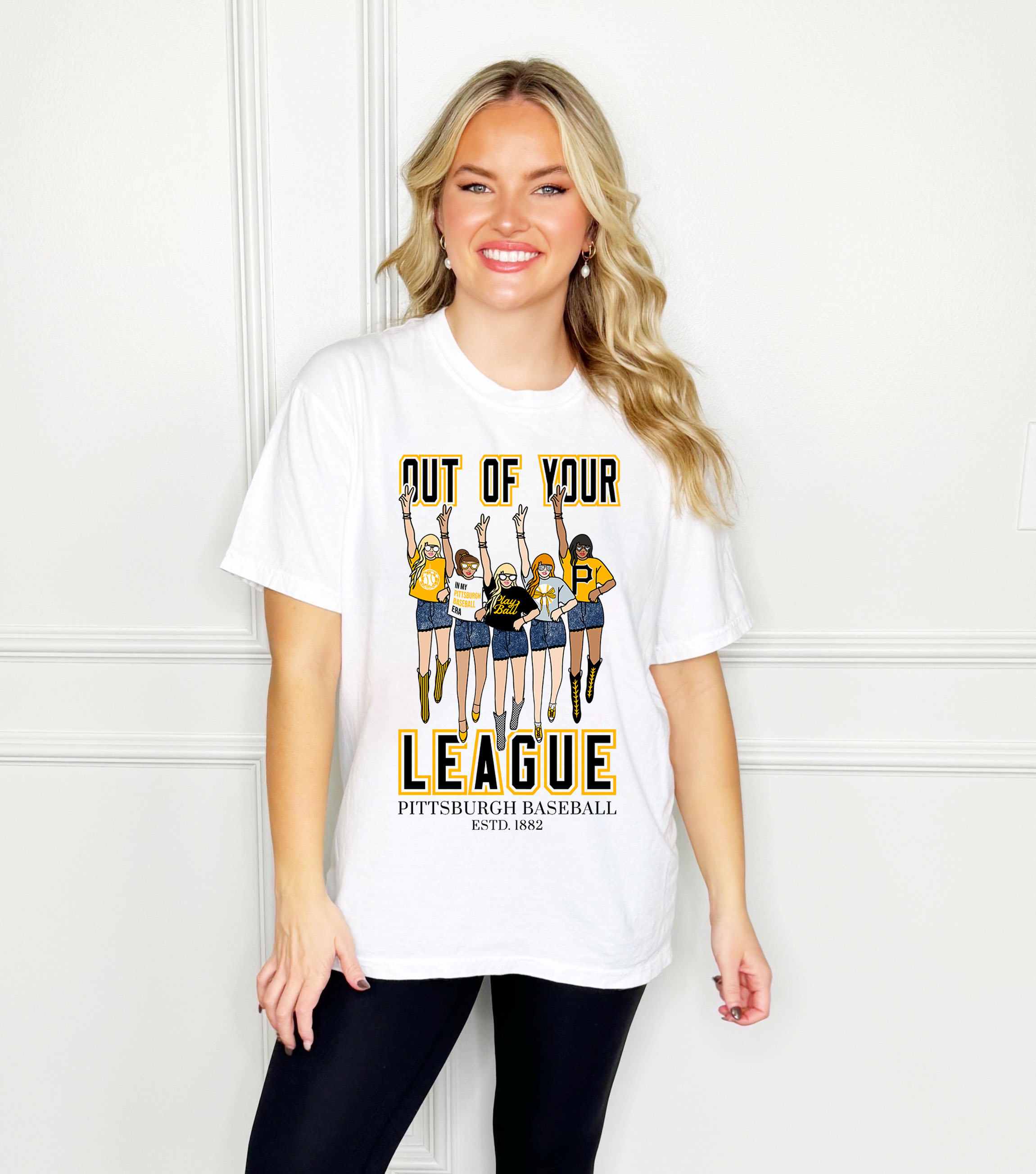 Pittsburgh Out Of Your League Youth & Adult tee