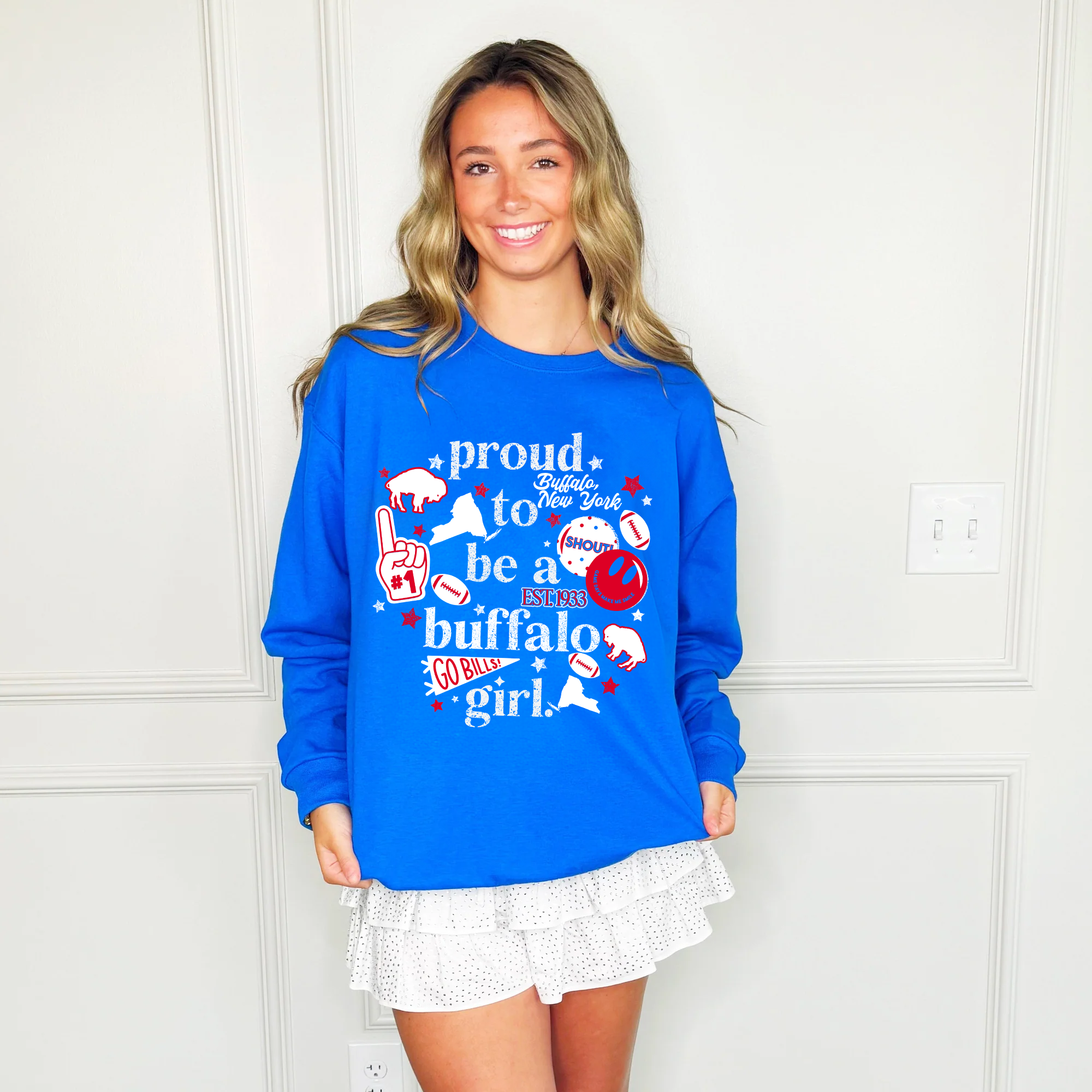 Proud to be a Buffalo Girl Sweatshirt