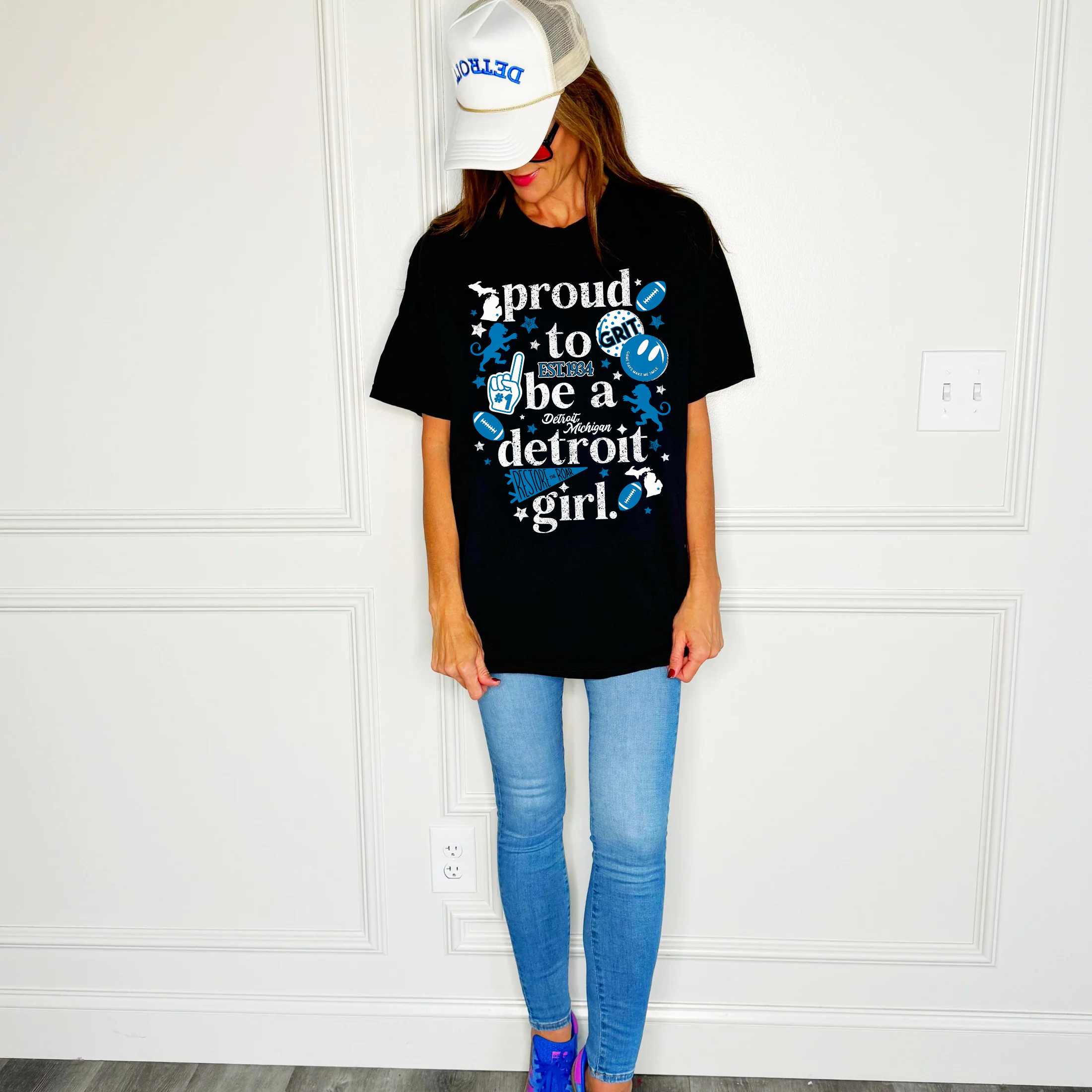 Proud To Be A Detroit Girl Tee