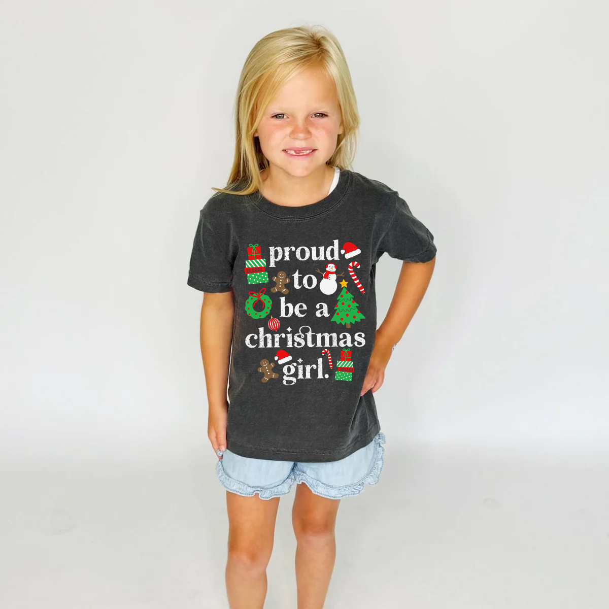 Proud to be Christmas girl Tee Youth & Adult Tee