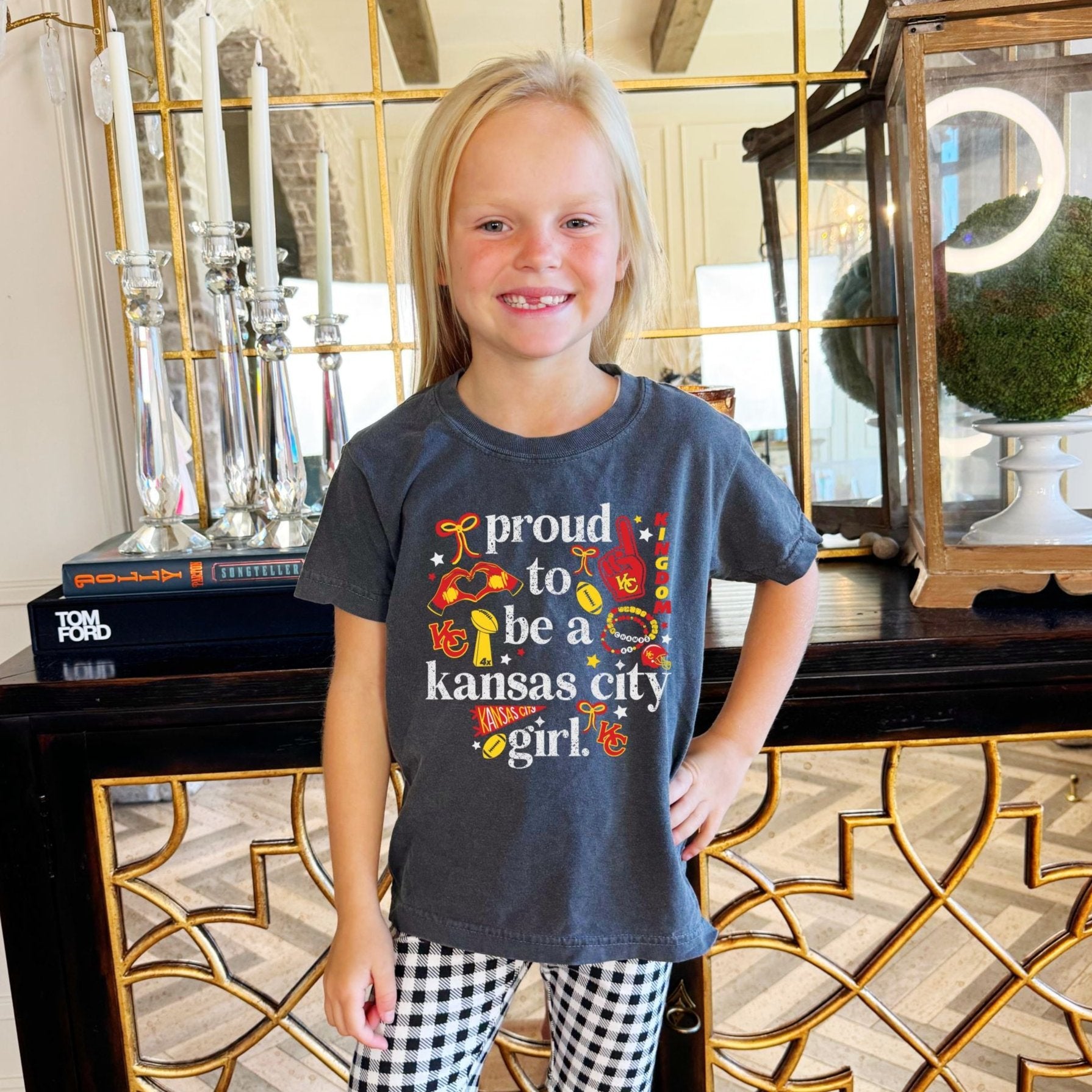 Proud To Be A Kansas City Girl Youth & Adult Tee