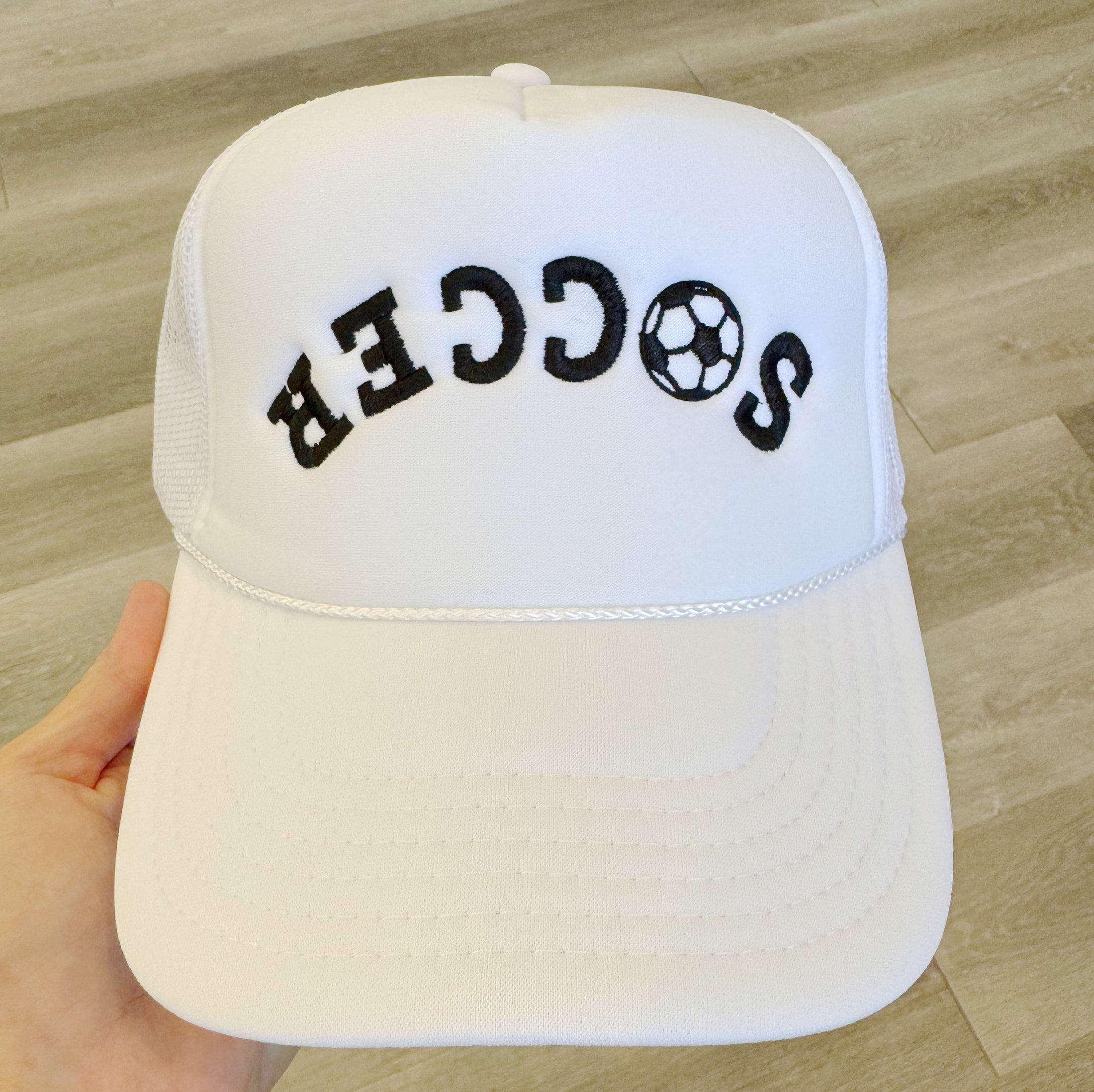 Football Bow Trucker Hat