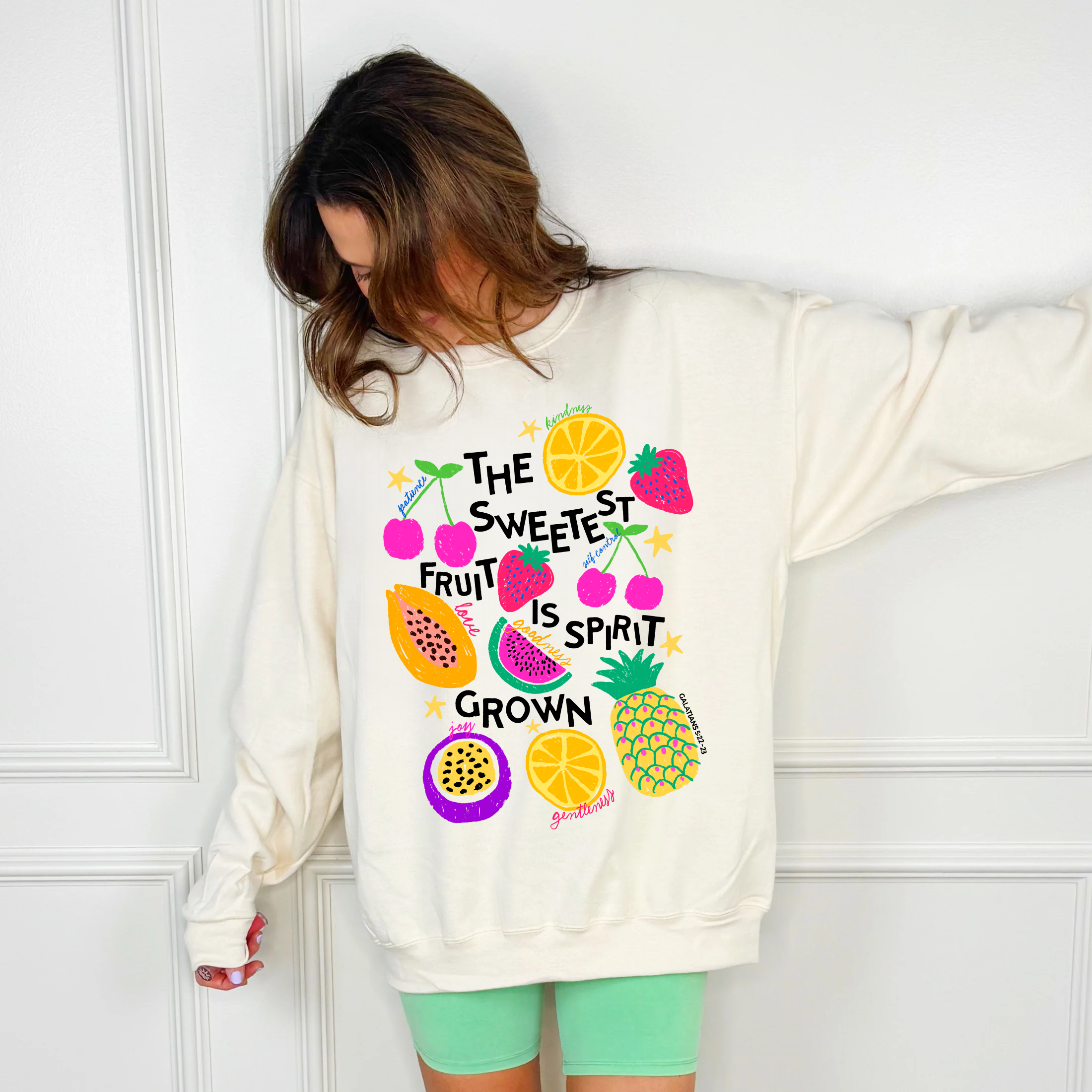 The Sweetest Fruit is Spirit Grown Sweatshirt