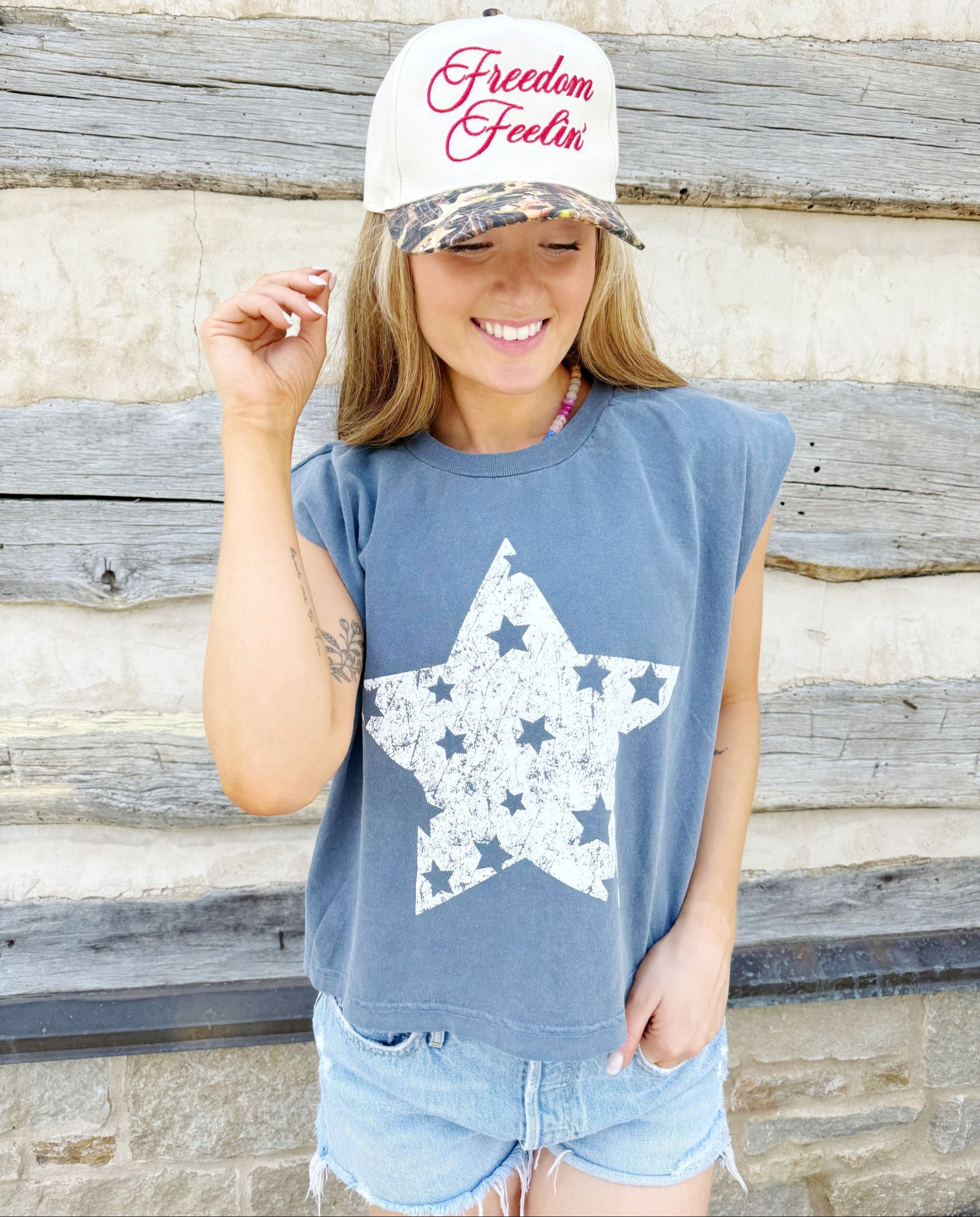 Vintage Star Muscle Tee