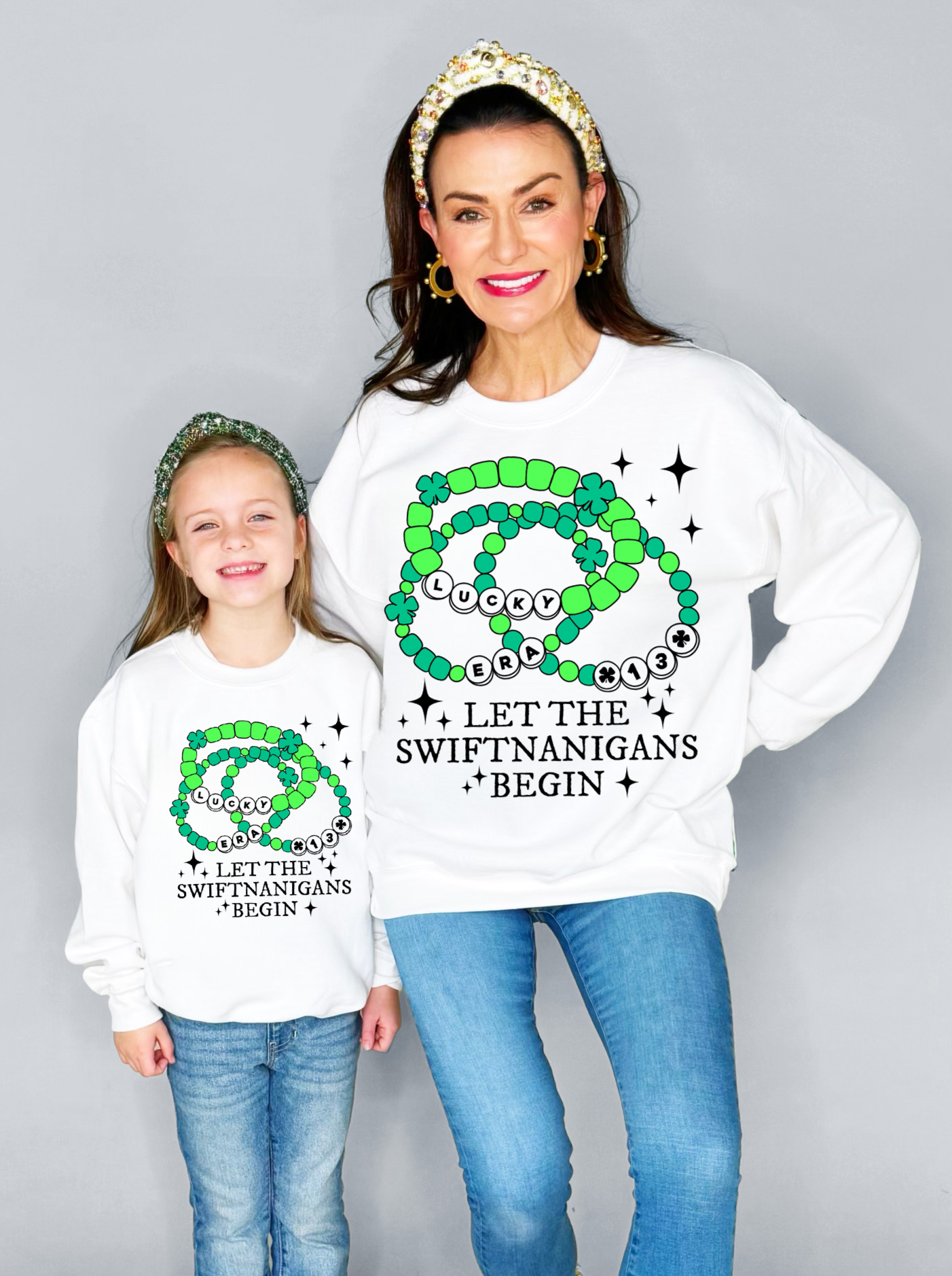 Swiftnanigans Youth & Adult St. Patrick's Day Sweatshirts