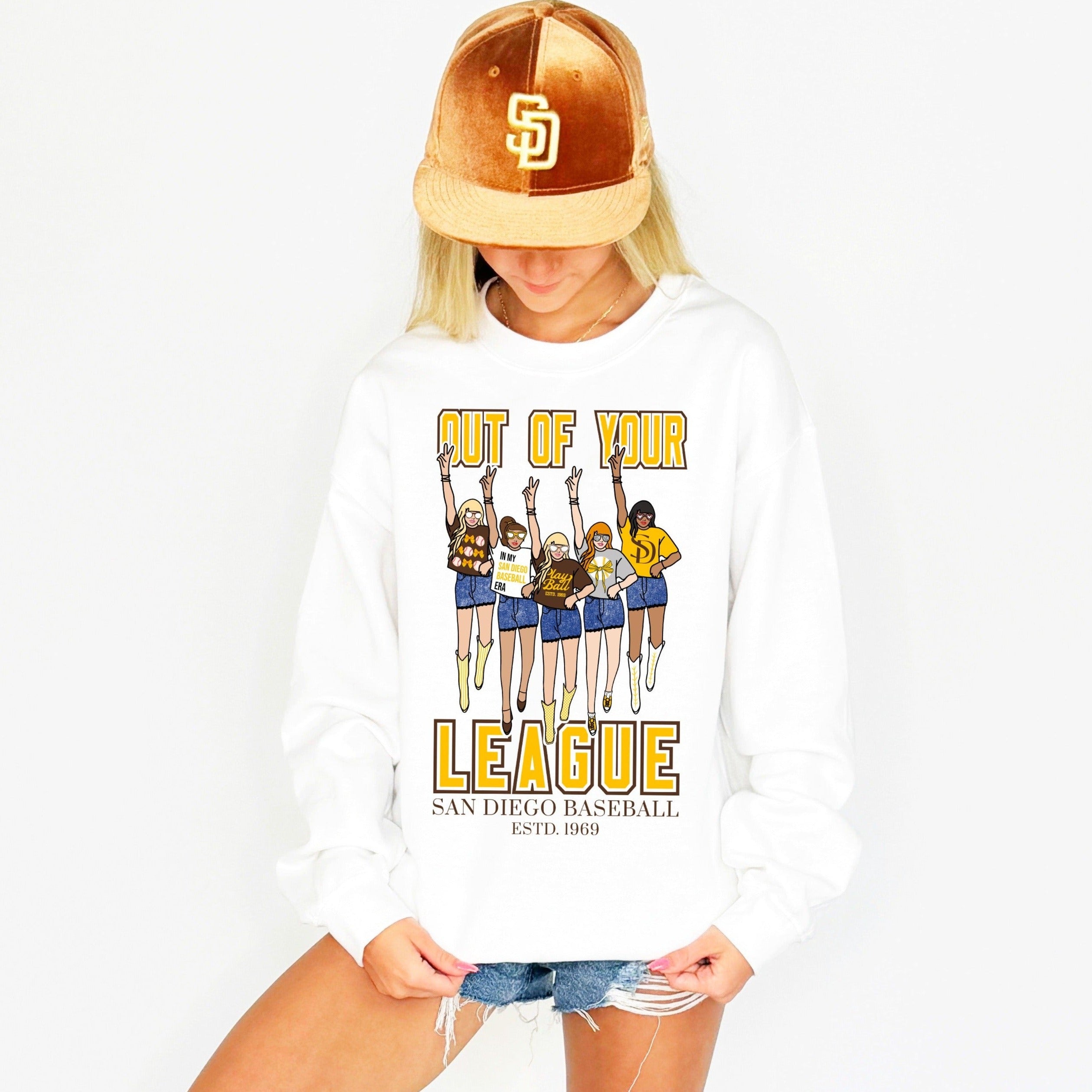 San Diego Out of Your League Youth & Adult Sweatshirt