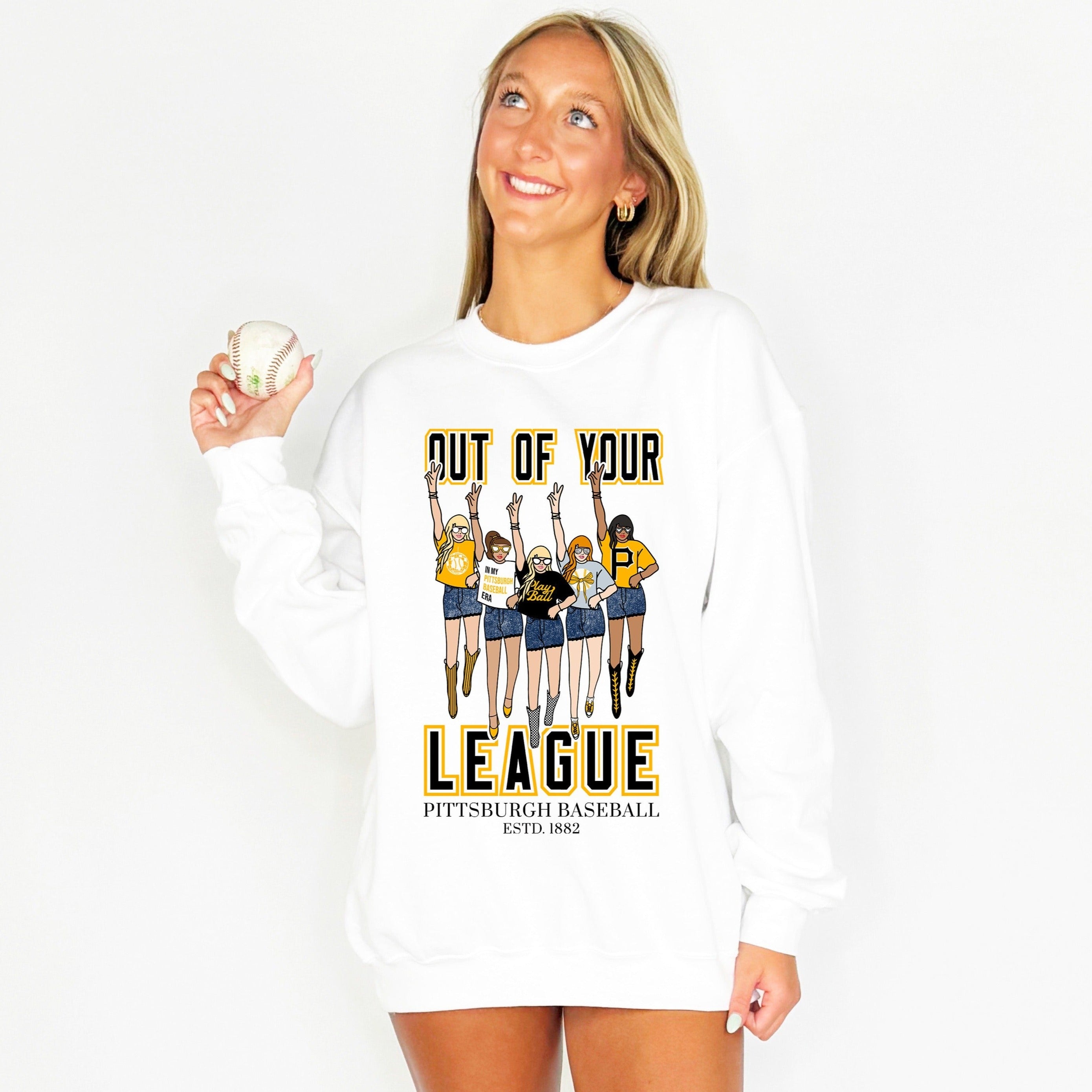 Pittsburgh Out of Your League Youth & Adult Sweatshirt