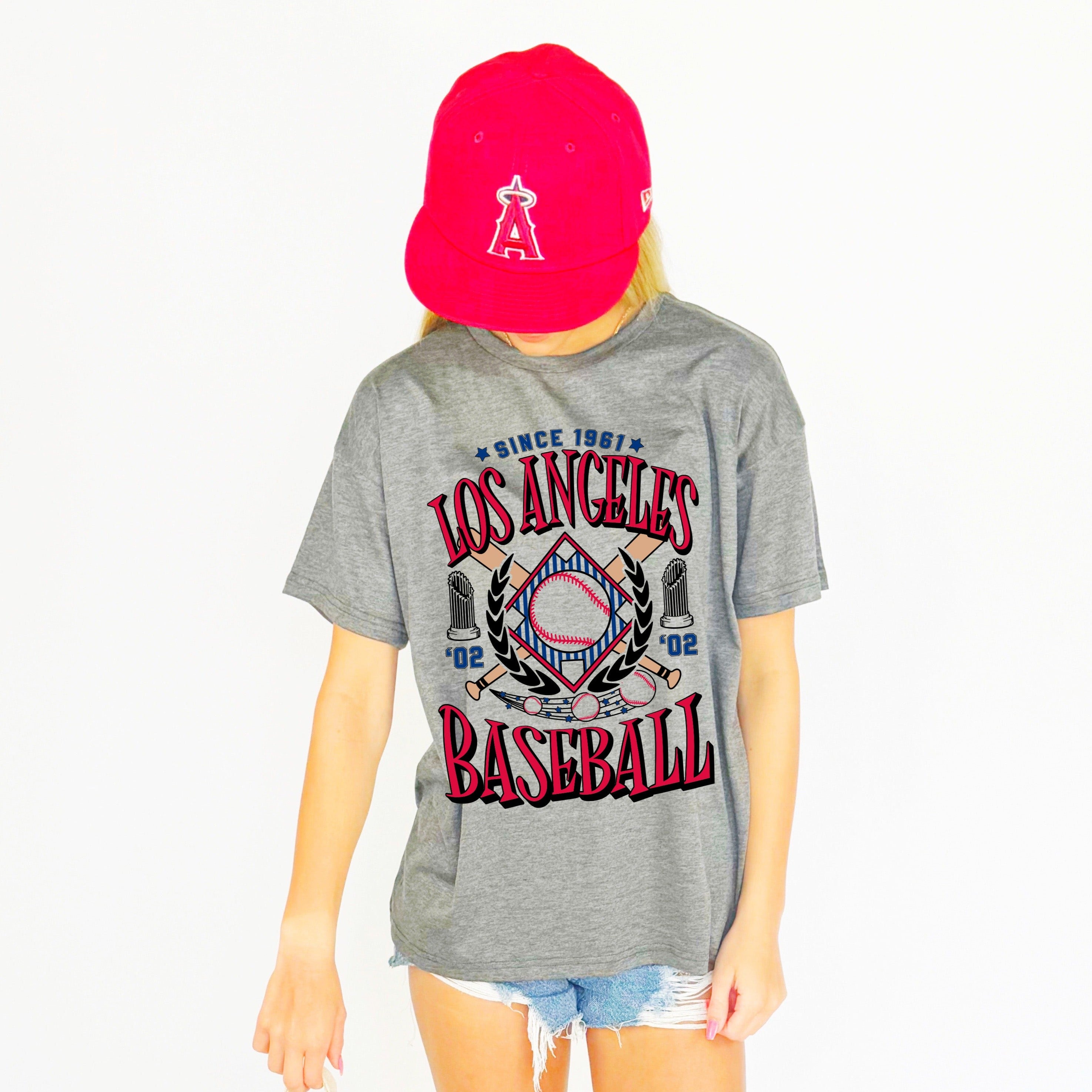 Los Angeles Angels Inspired Baseball Team Youth & Adult tee