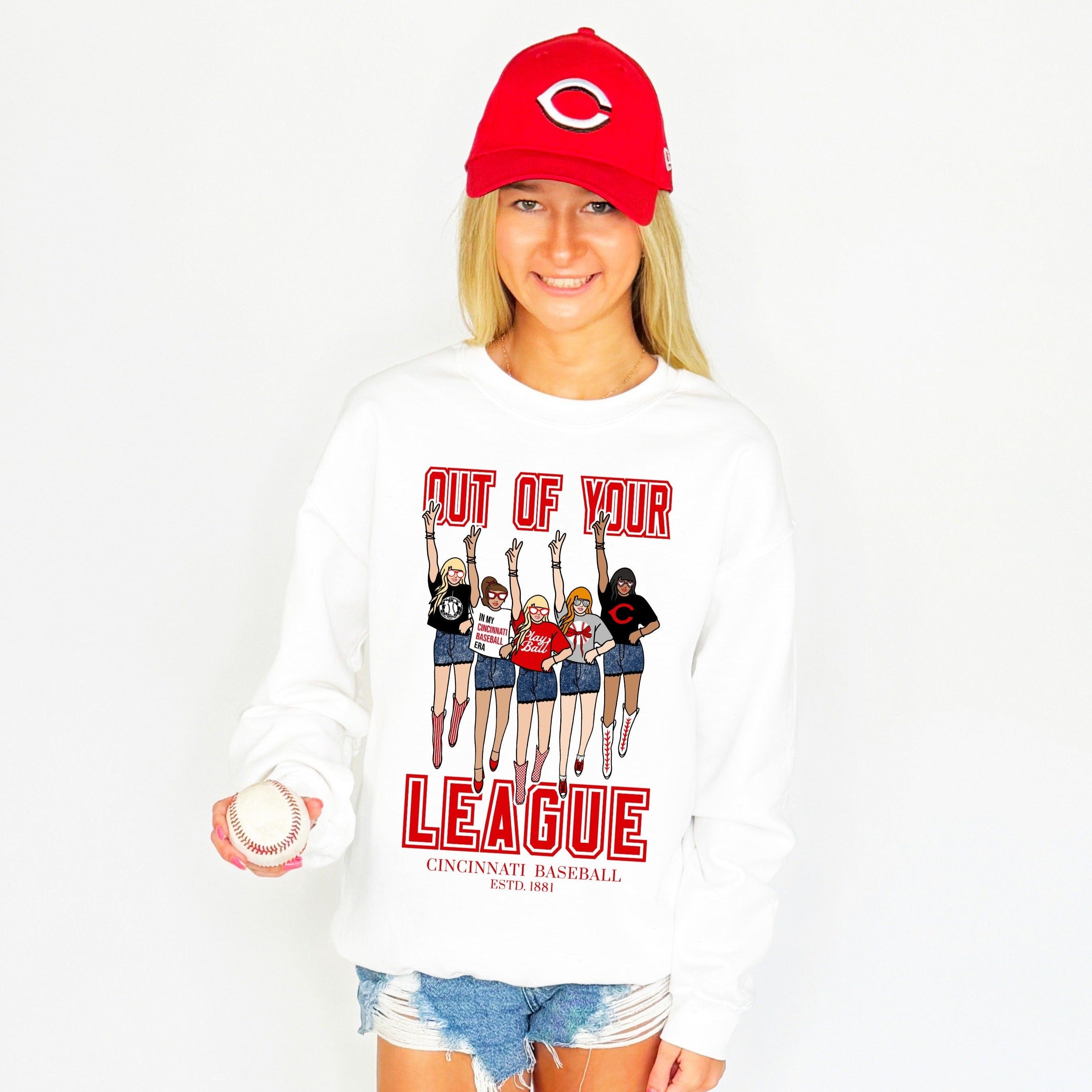 Cincinnati Out of Your League Youth & Adult Sweatshirt
