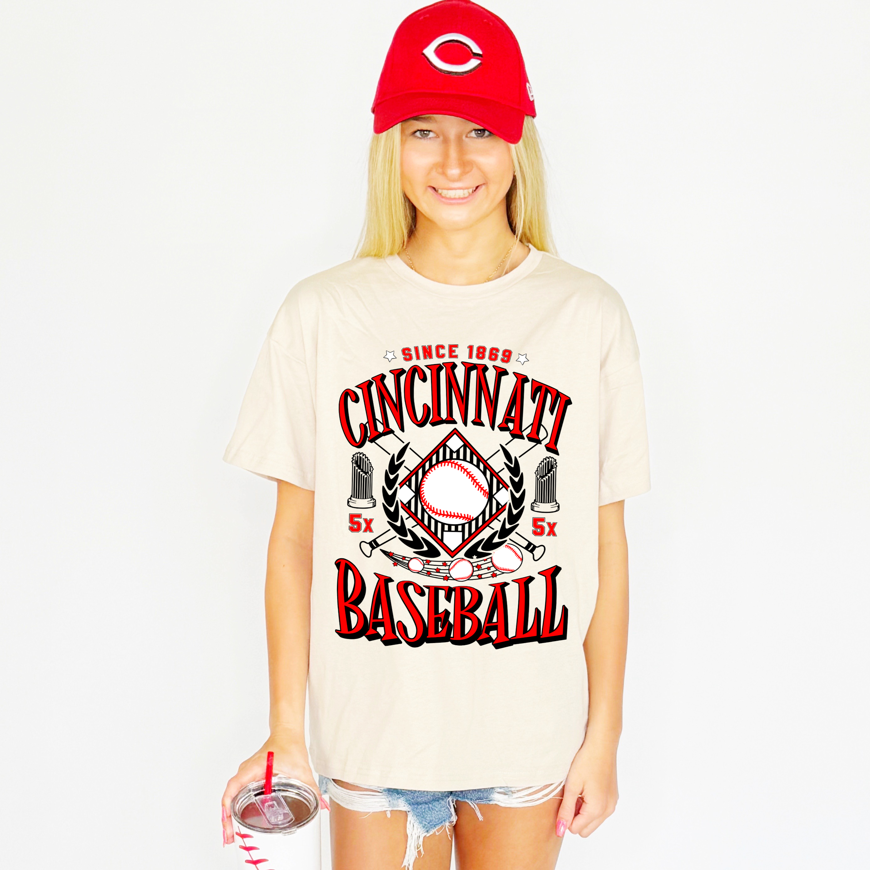 Cincinnati Baseball Team Youth & Adult tee