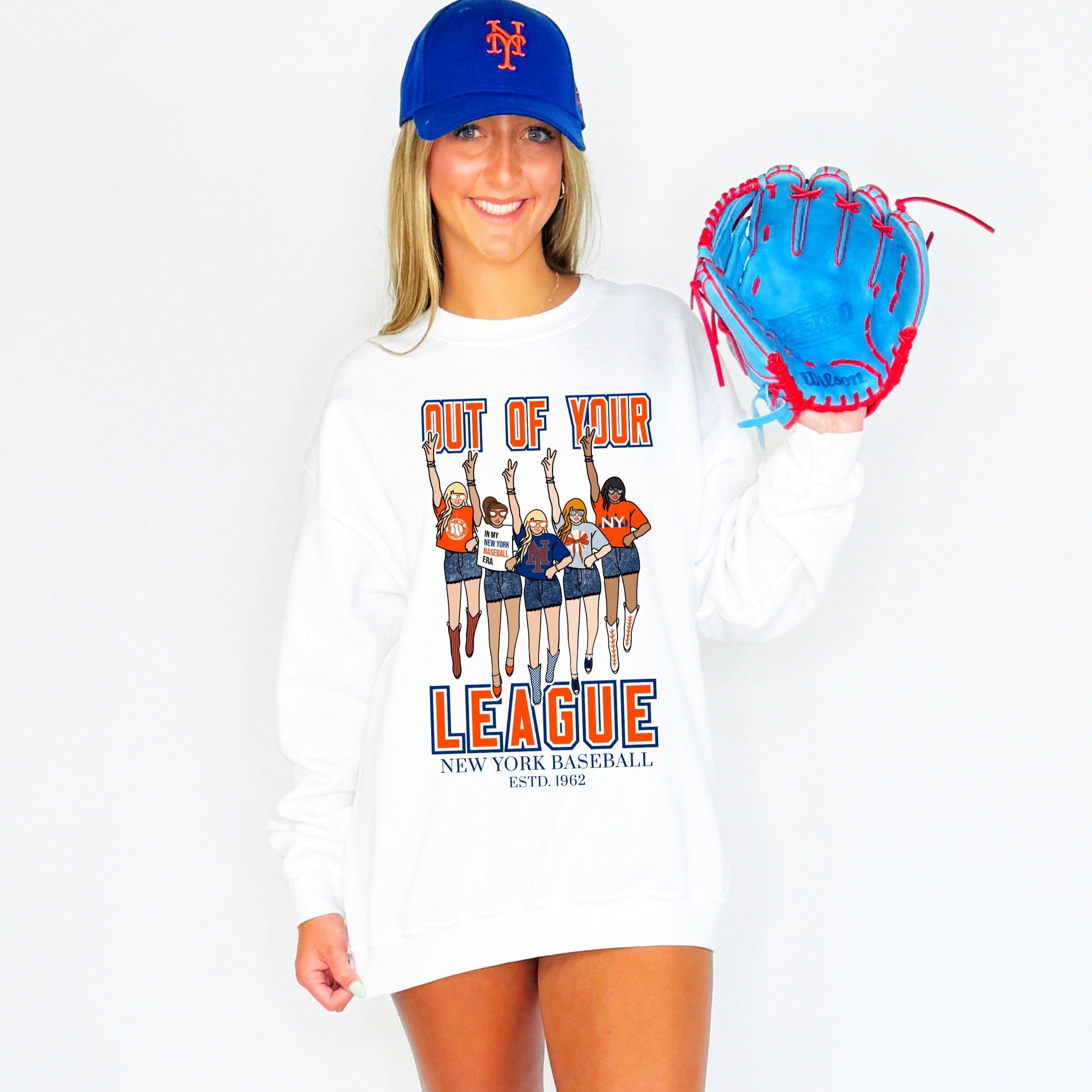 New York Mets Inspired Out Of Your League Youth & Adult Sweatshirt