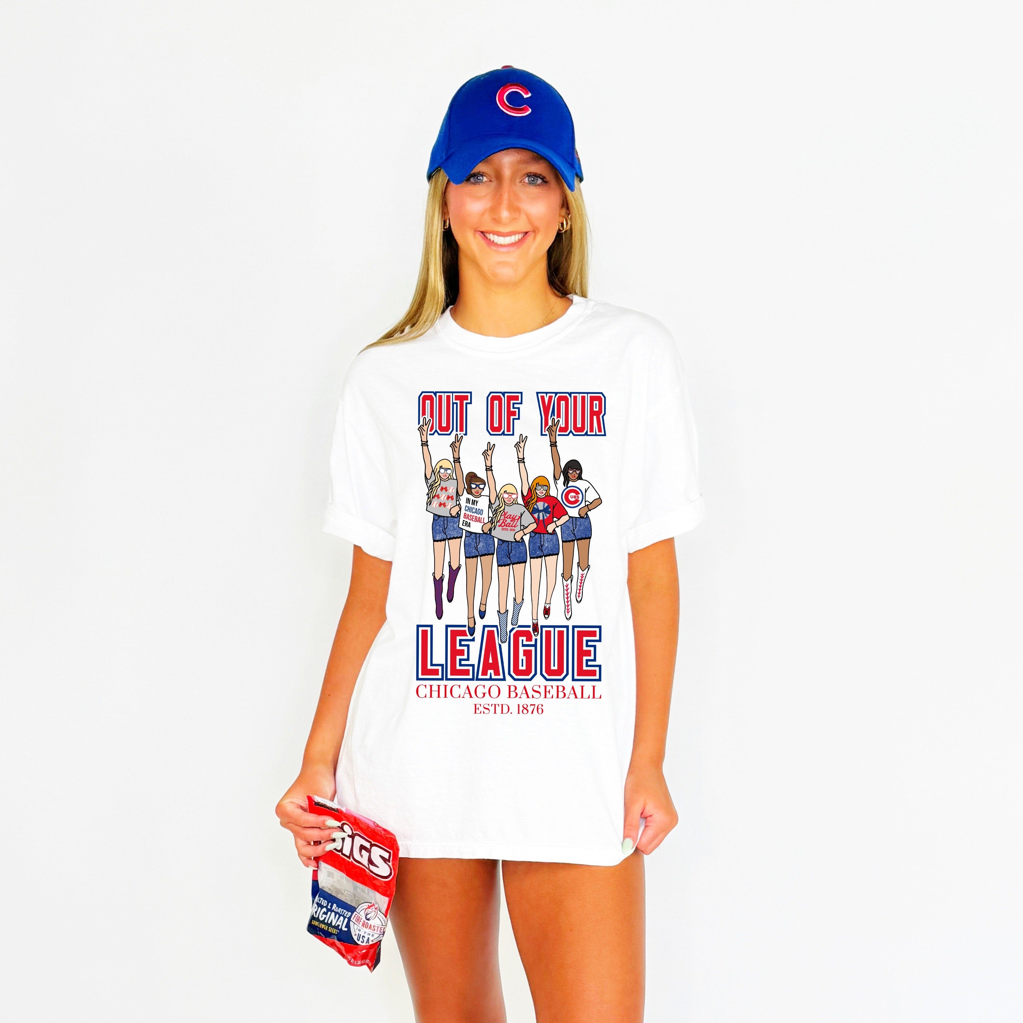 Chicago Cubs Inspired Out Of Your League Youth & Adult tee
