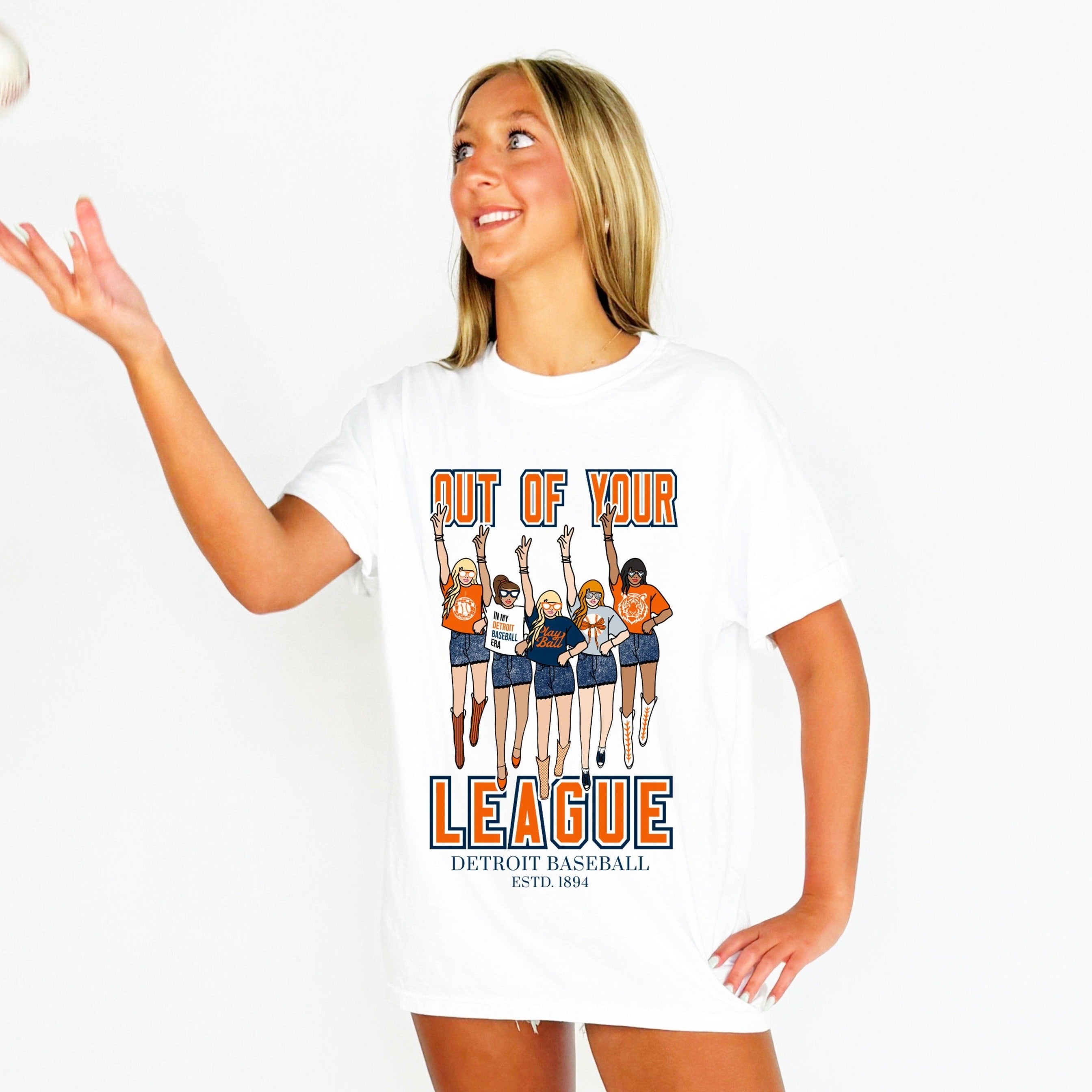 Detroit Out Of Your League Youth & Adult tee