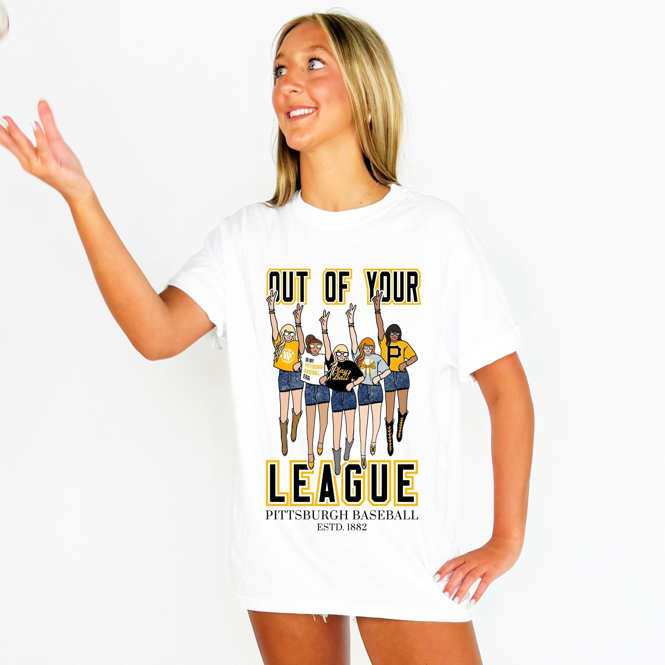 Pittsburgh Out Of Your League Youth & Adult tee