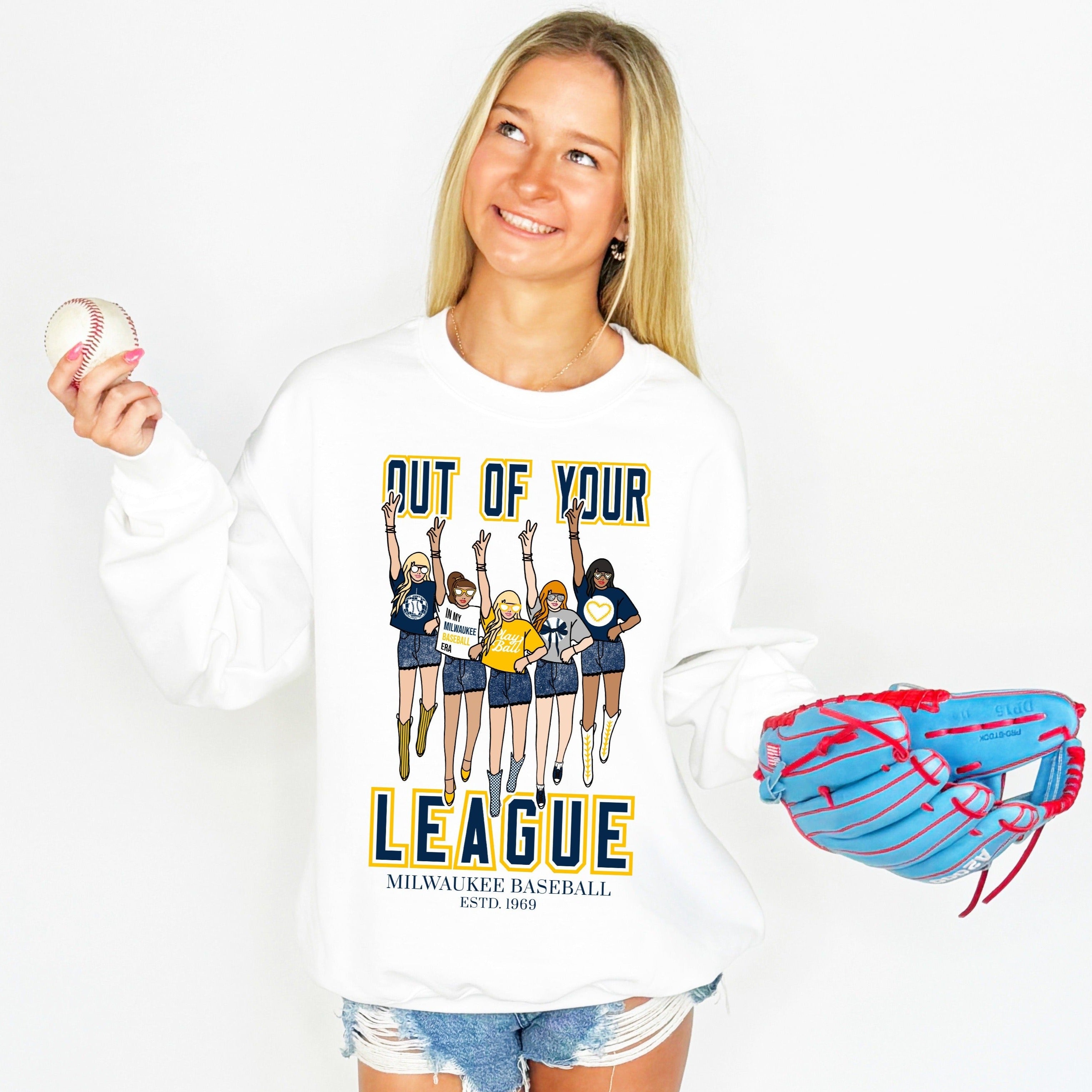 Milwaukee Out of Your League Youth & Adult Sweatshirt