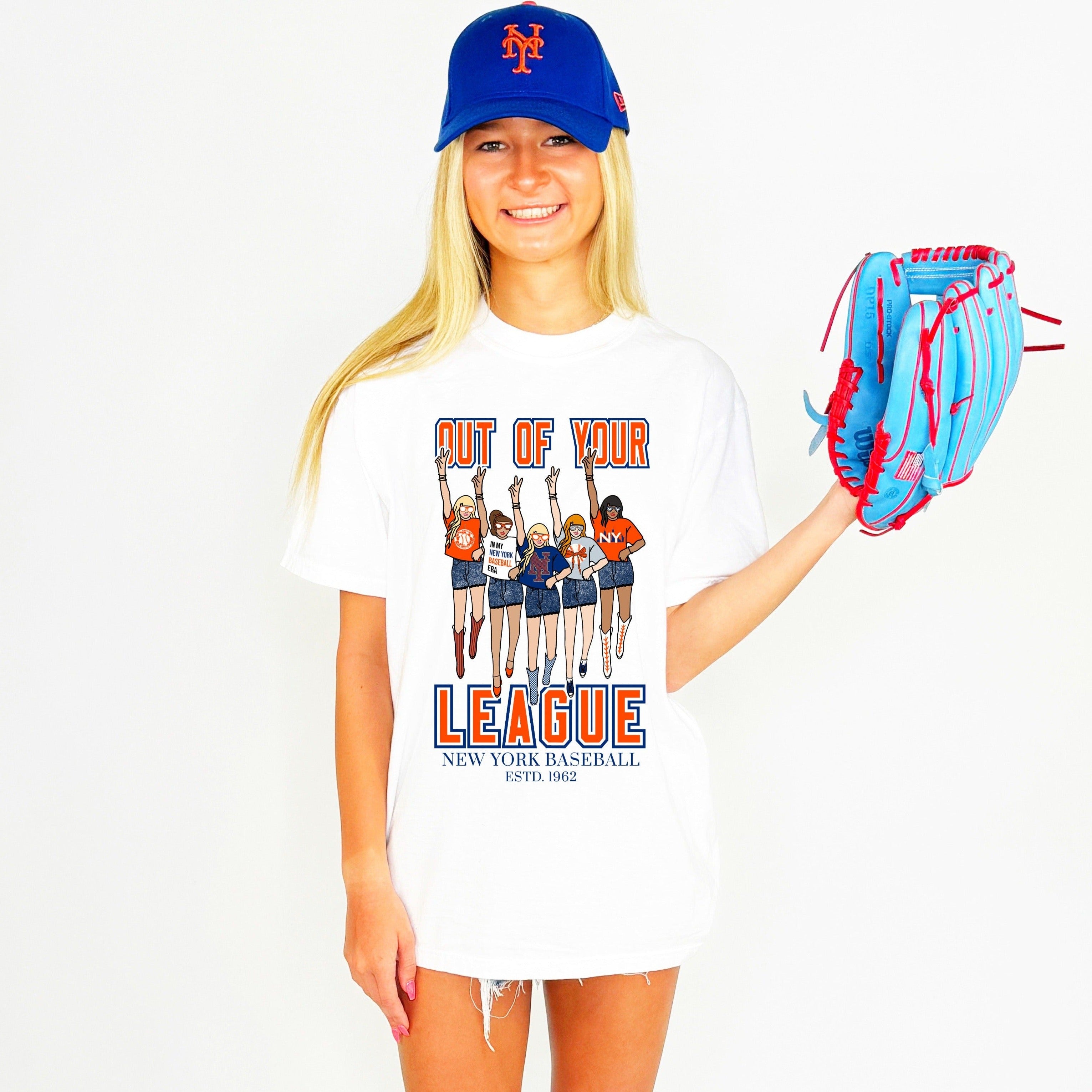 New York Mets Inspired Out Of Your League Youth & Adult tee