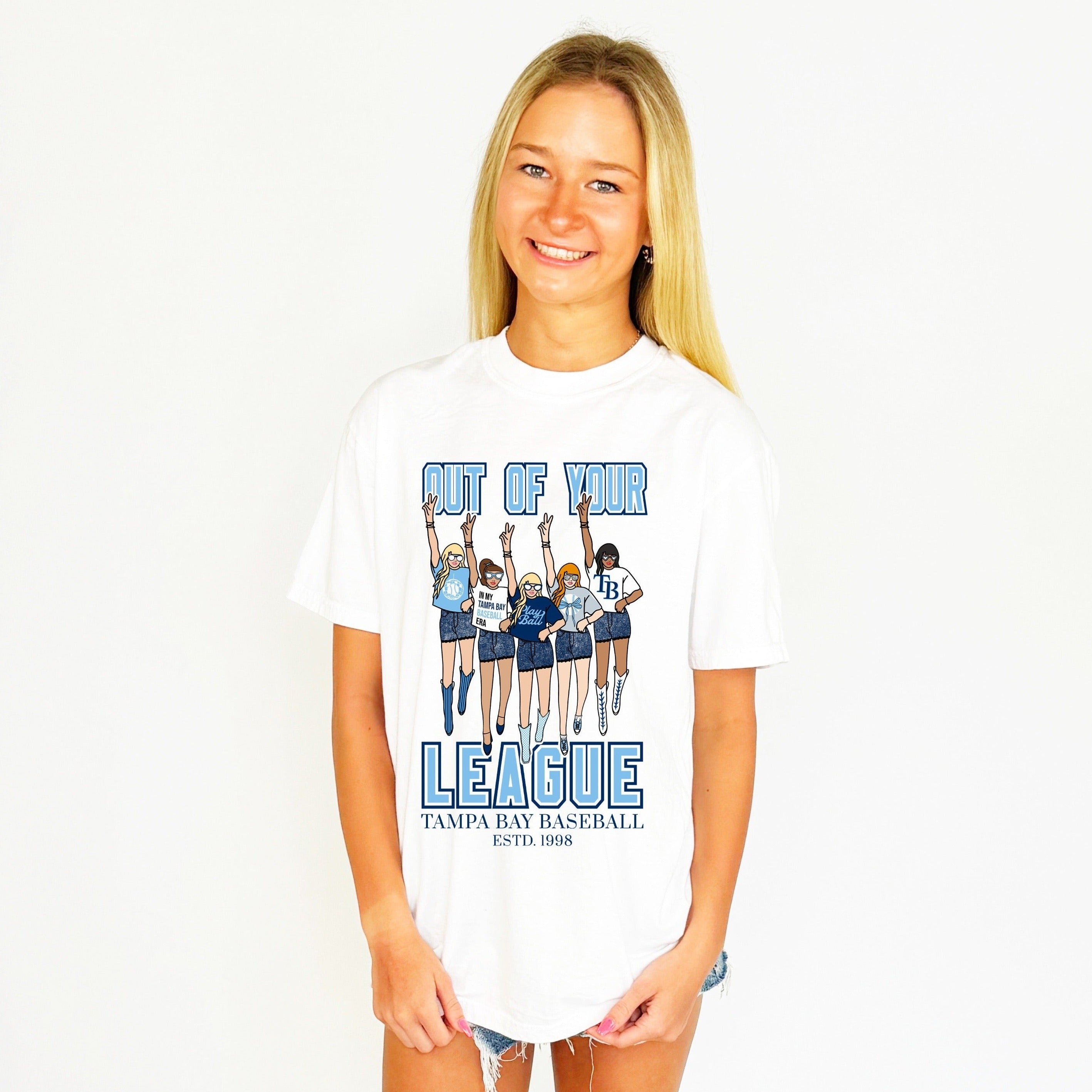 Tampa Bay Out Of Your League Youth & Adult tee