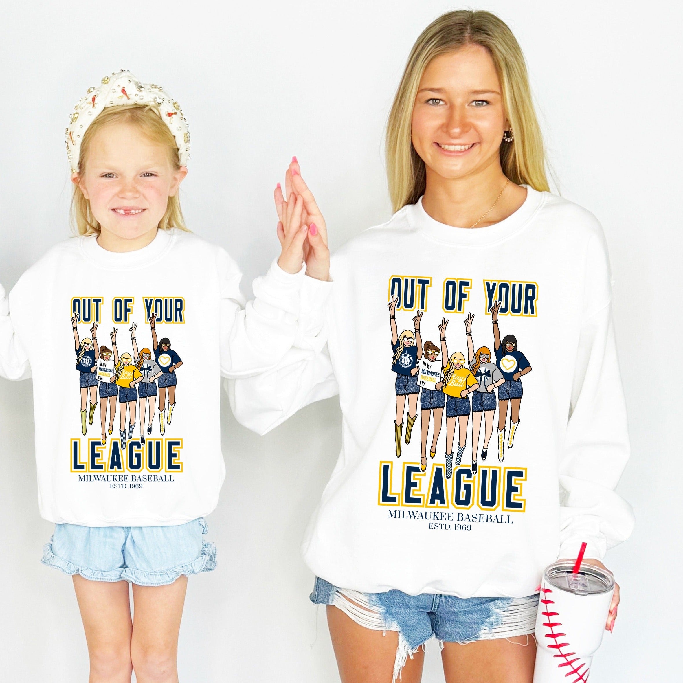 Milwaukee Out of Your League Youth & Adult Sweatshirt