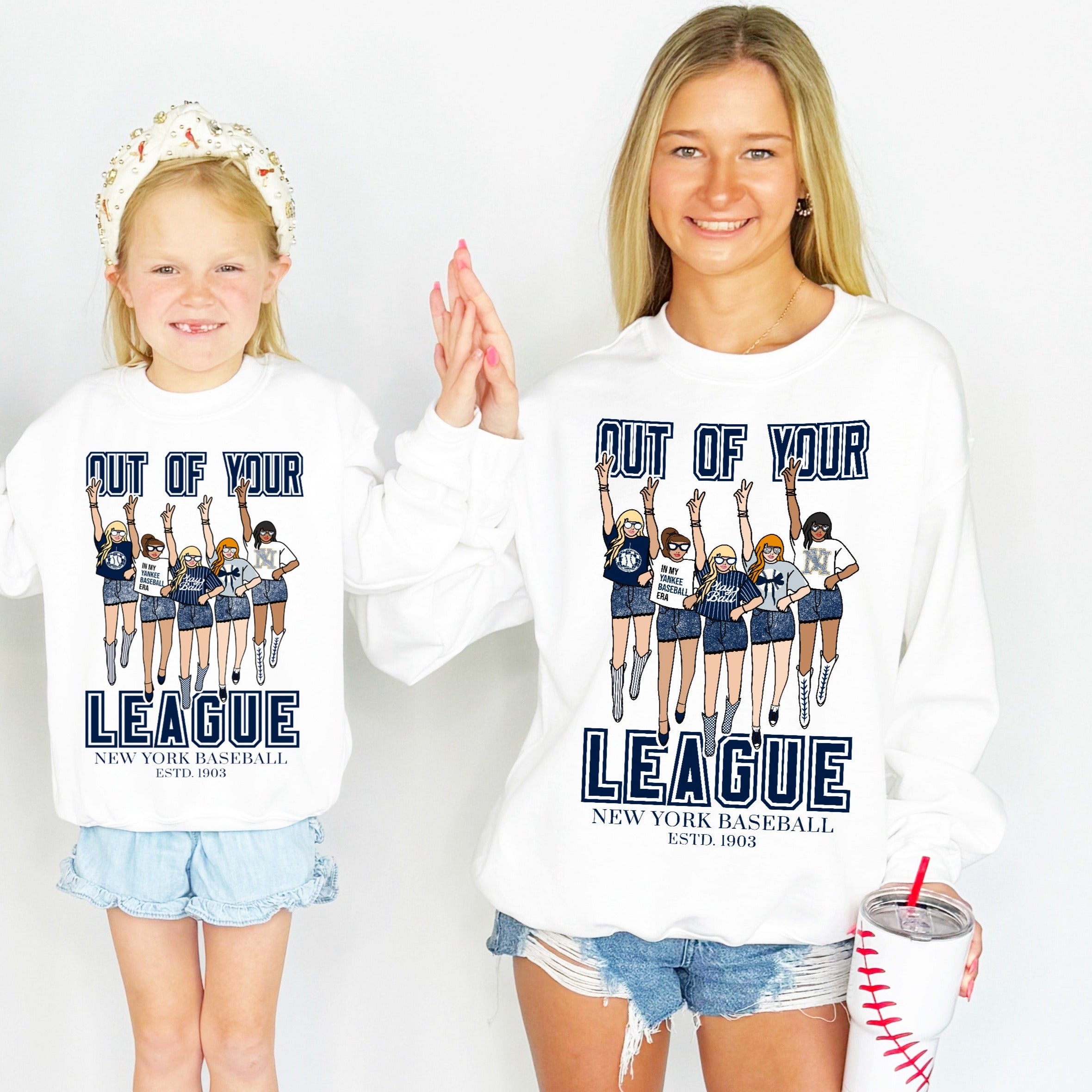 New York Yankees Inspired Out of Your League Youth & Adult Sweatshirt