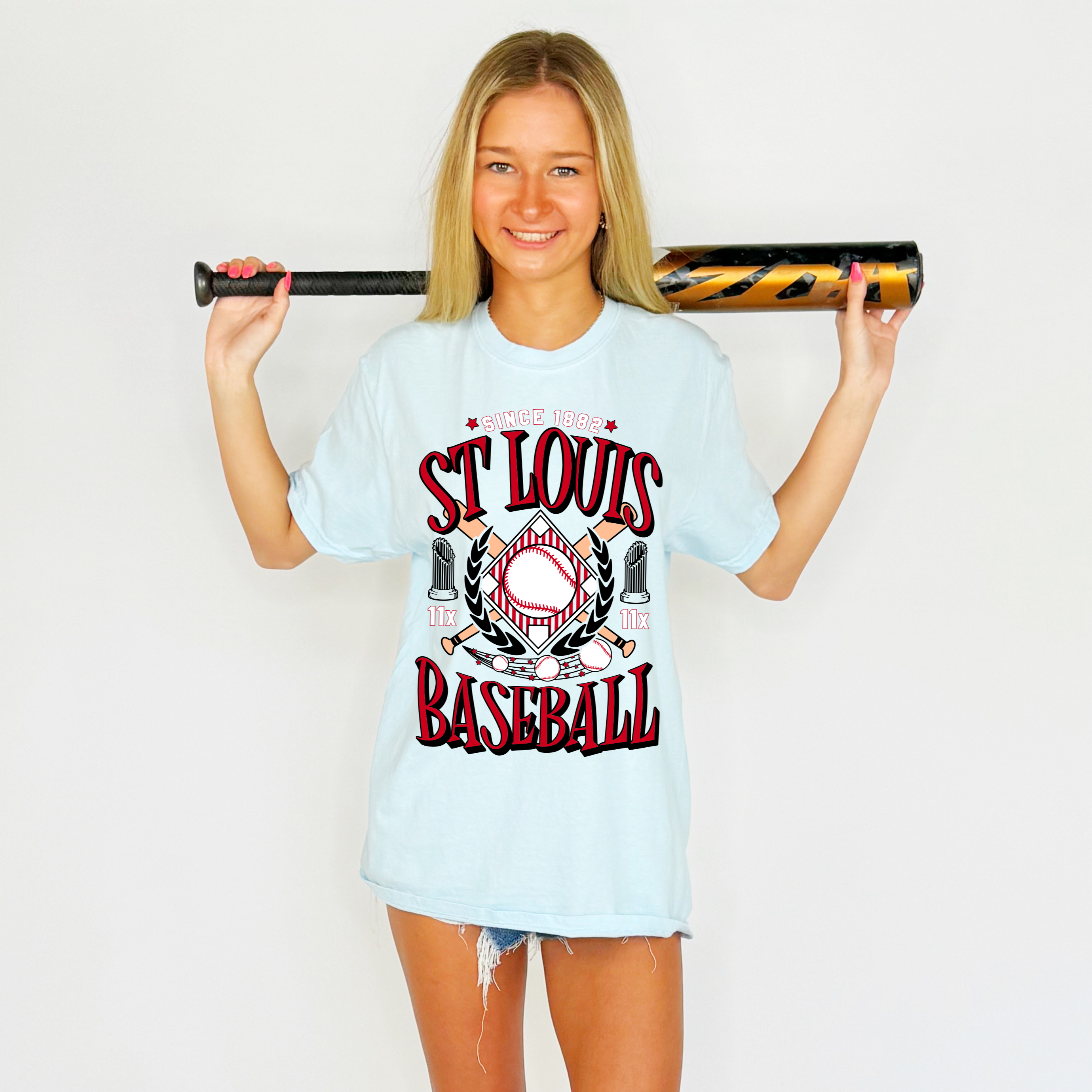 St. Louis Baseball Team Youth & Adult tee