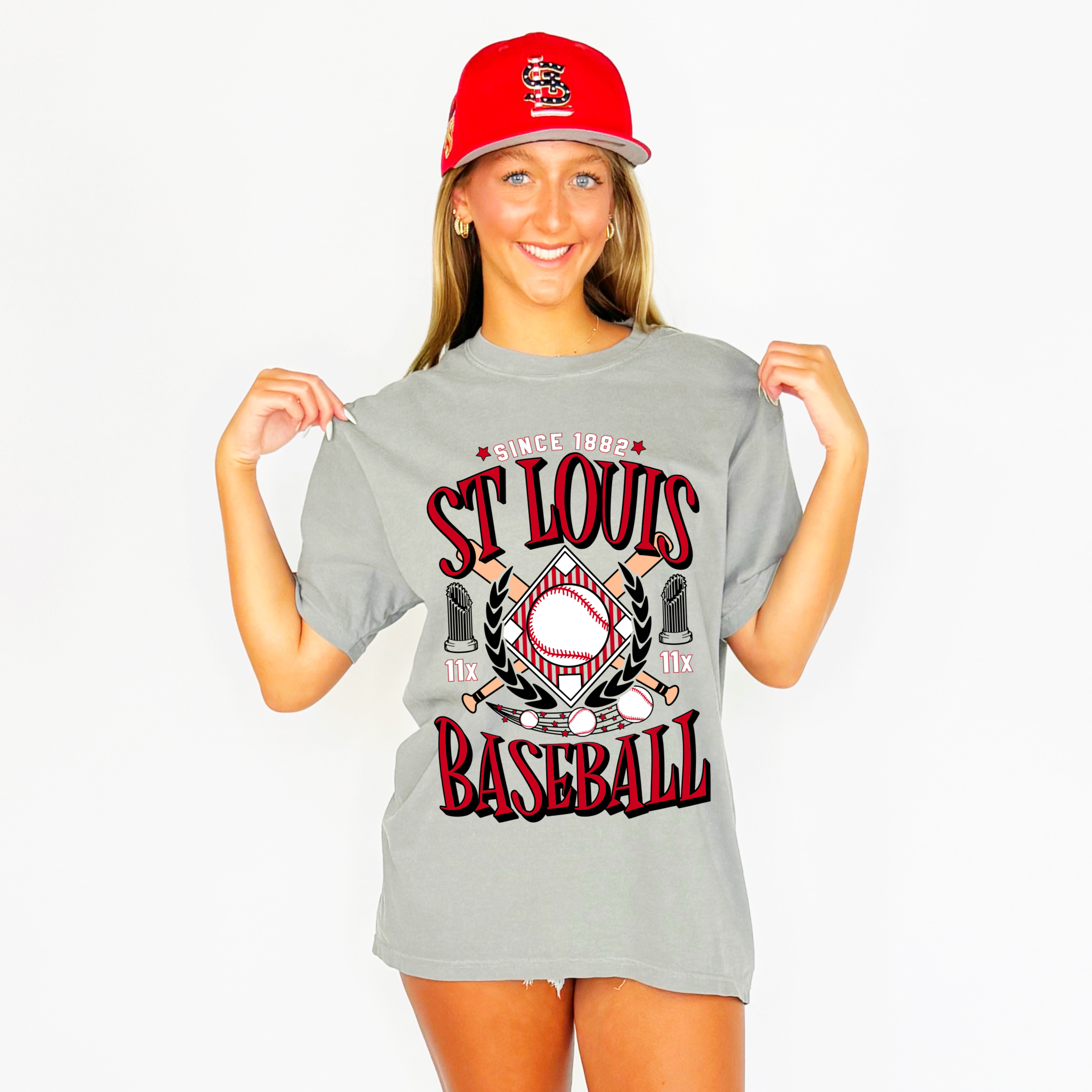 St. Louis Baseball Team Youth & Adult tee