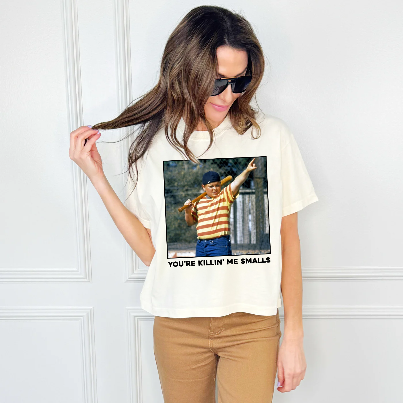 You're Killing Me Smalls Crop Tee