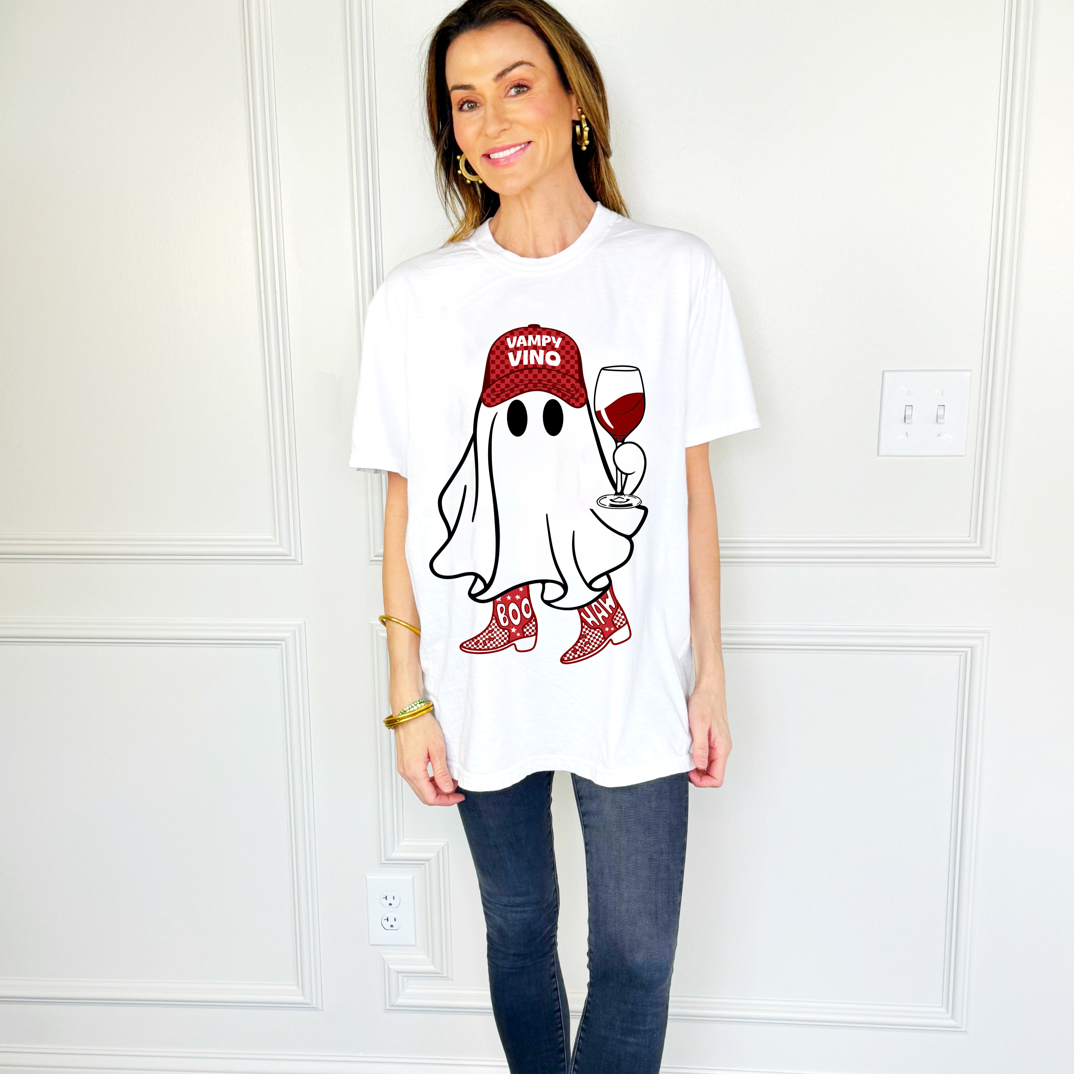 Wine Ghost Tee