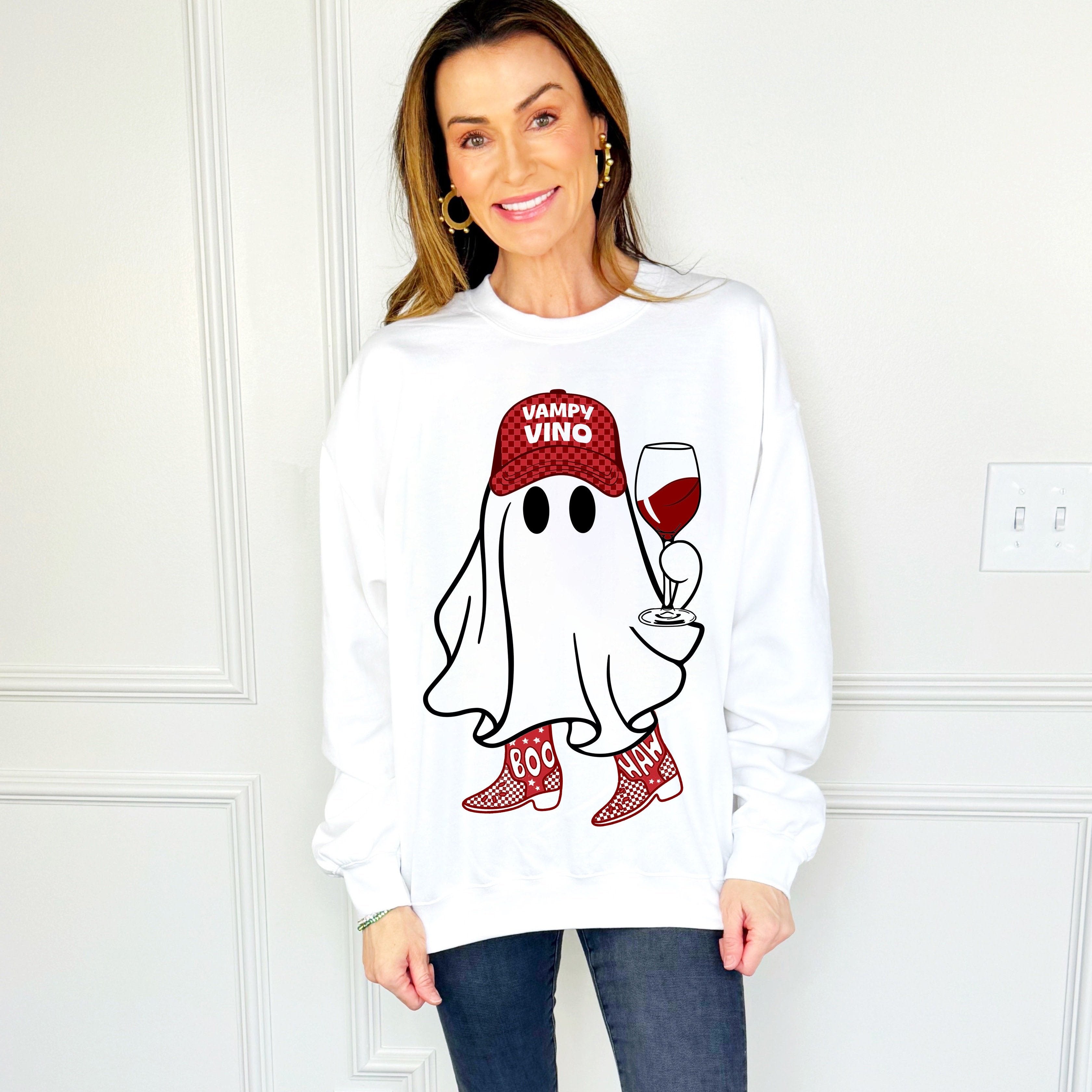 Wine Ghost Sweatshirt