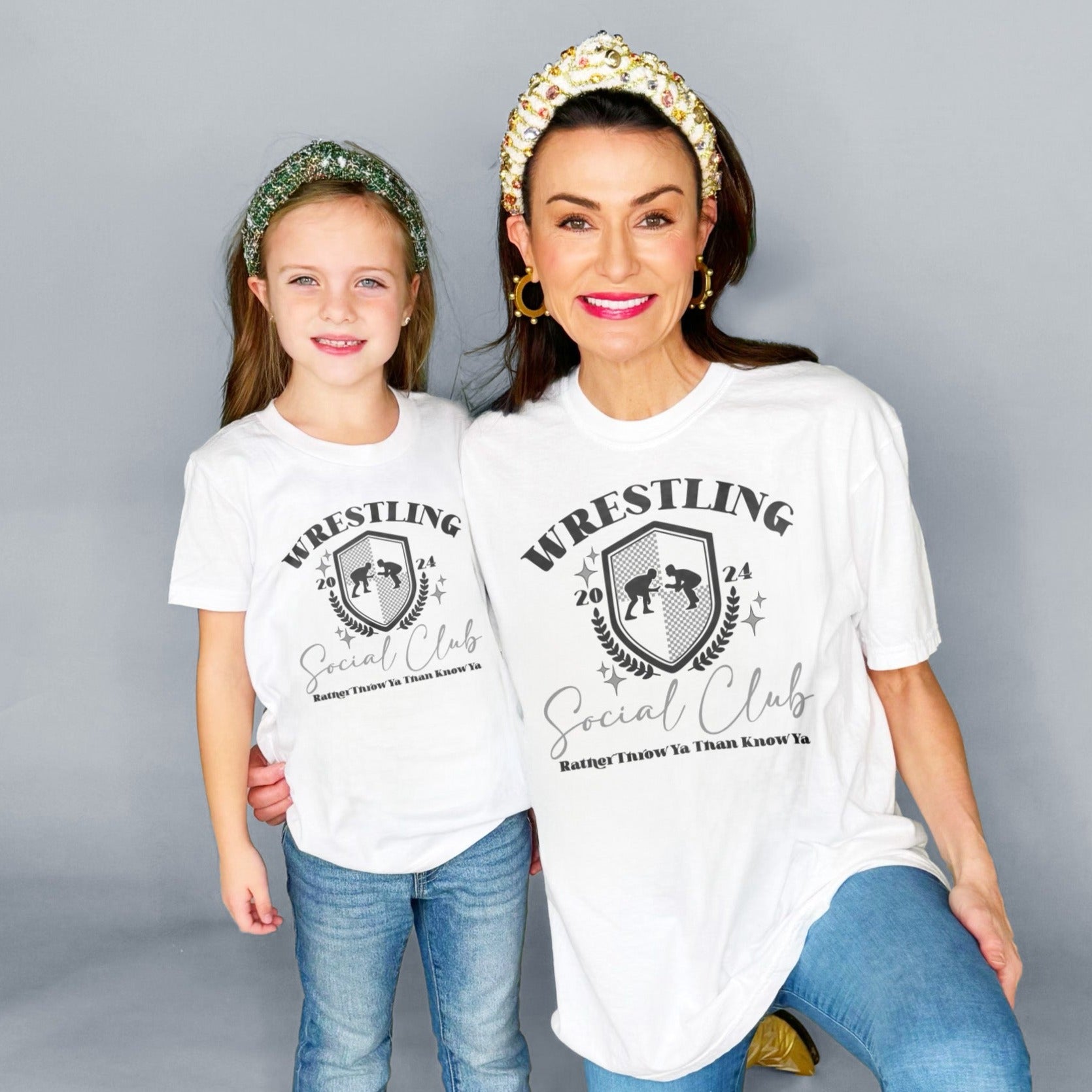 Wrestling Social Club Youth and Adult Tee